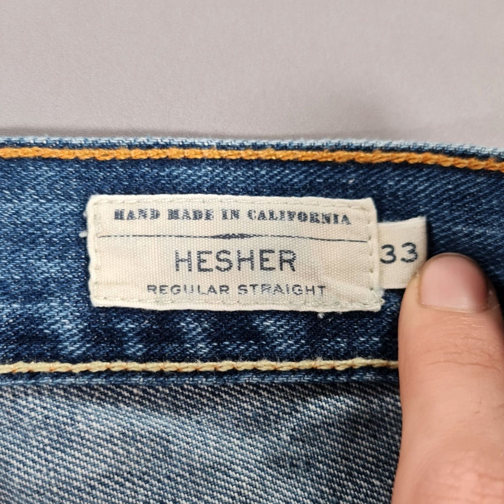 Levi's Levi's Womens Jeans Blue W33 L35 Regular Straight Distressed 5-Pocket USA Made In USA Zip Fly 100% Cotton Hands Made No Size 24" / US 00 / IT 34 - 5 Thumbnail