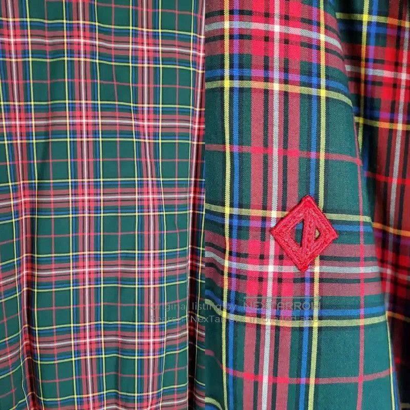 Dior Dior Red Checkered Cotton Short Jacket . Size M / US 6-8 / IT 42-44 - 9 Thumbnail