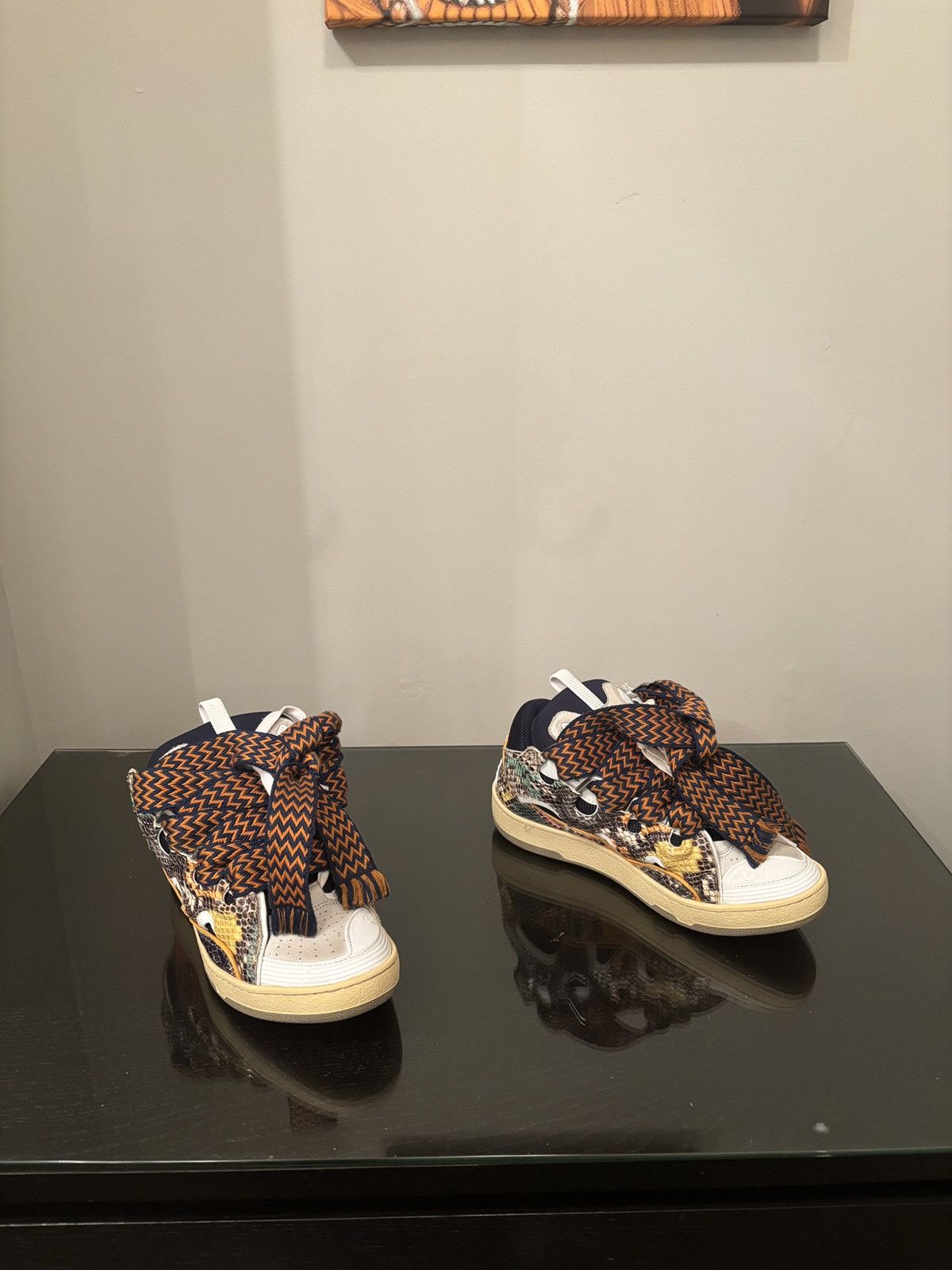 Lanvin Lanvin curb sneakers Size US 8 / EU 41 - 1 Thumbnail