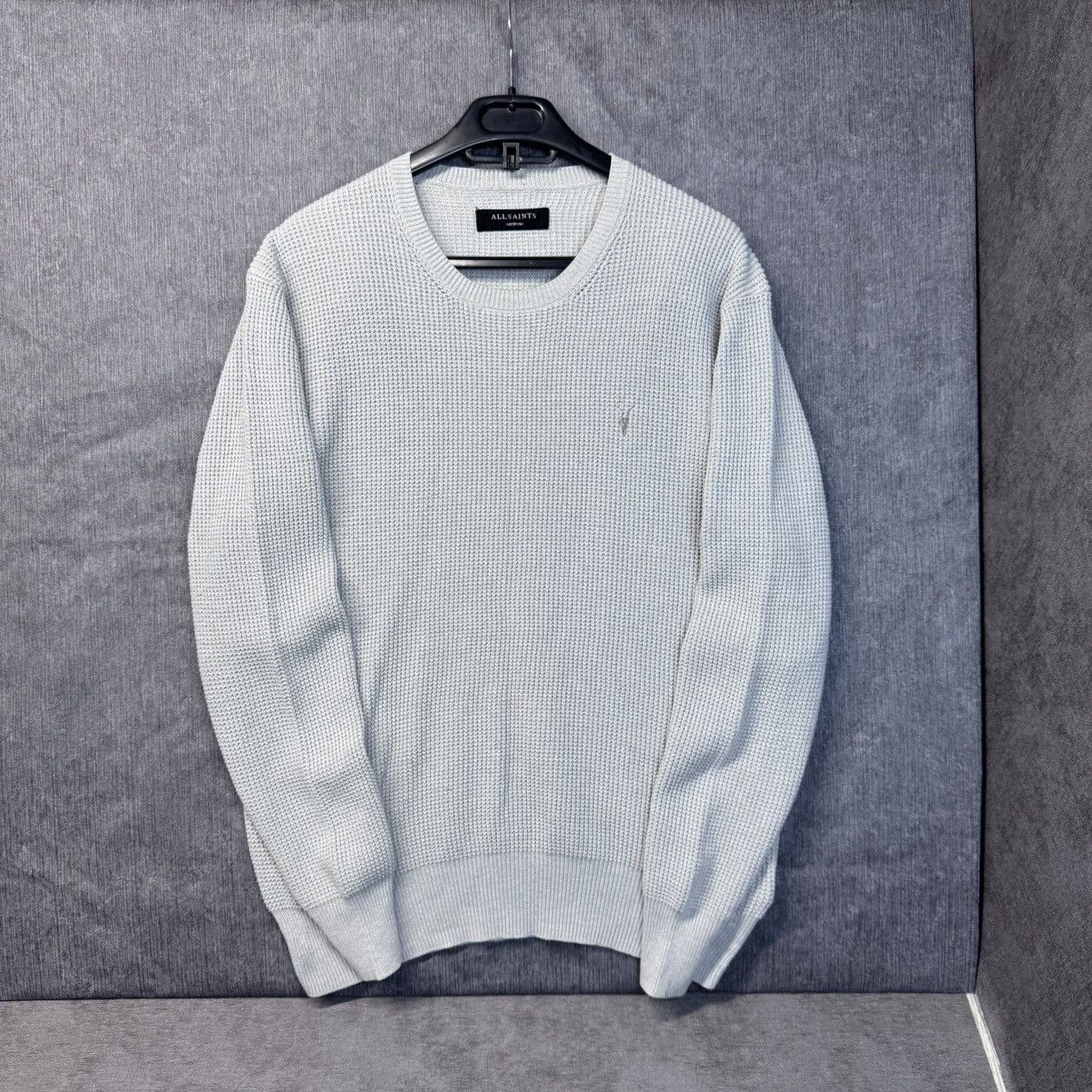 Allsaints Allsaints knit sweater mini logo rare Size US M / EU 48-50 / 2 - 1 Thumbnail