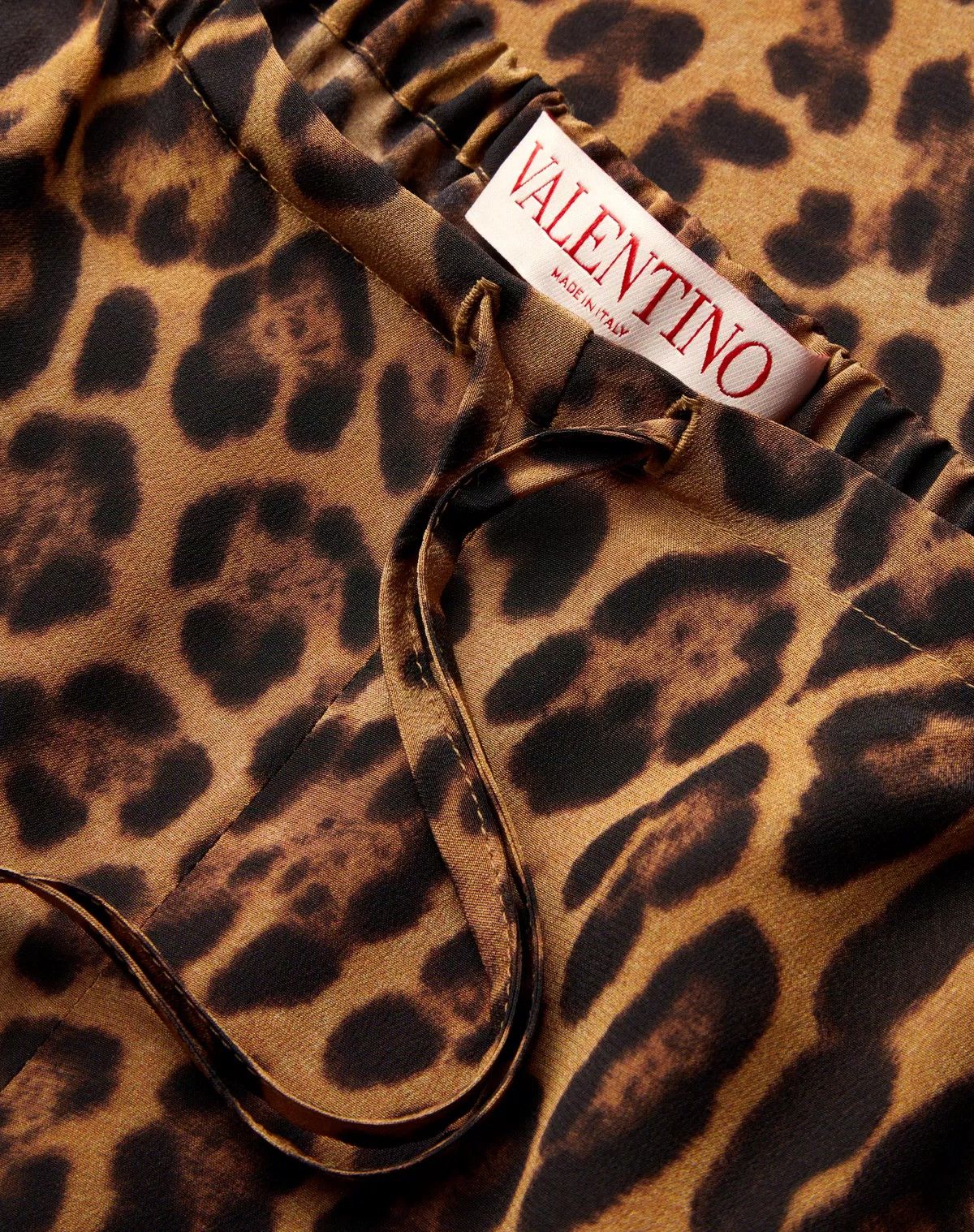 Valentino o1s1wg110625 Trousers In Animalier in Leopard/Brown Size 25" / US 0 / IT 36 - 4 Thumbnail