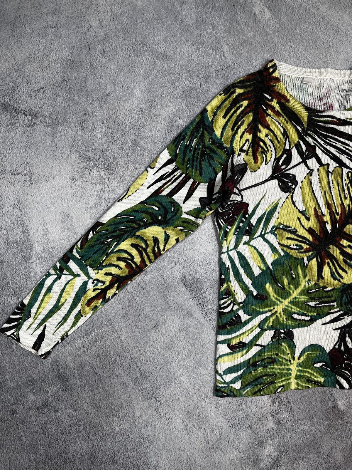 Vintage Vintage Y2K Japanese all over floral style pullover size L Size L / US 10 / IT 46 - 2 Thumbnail