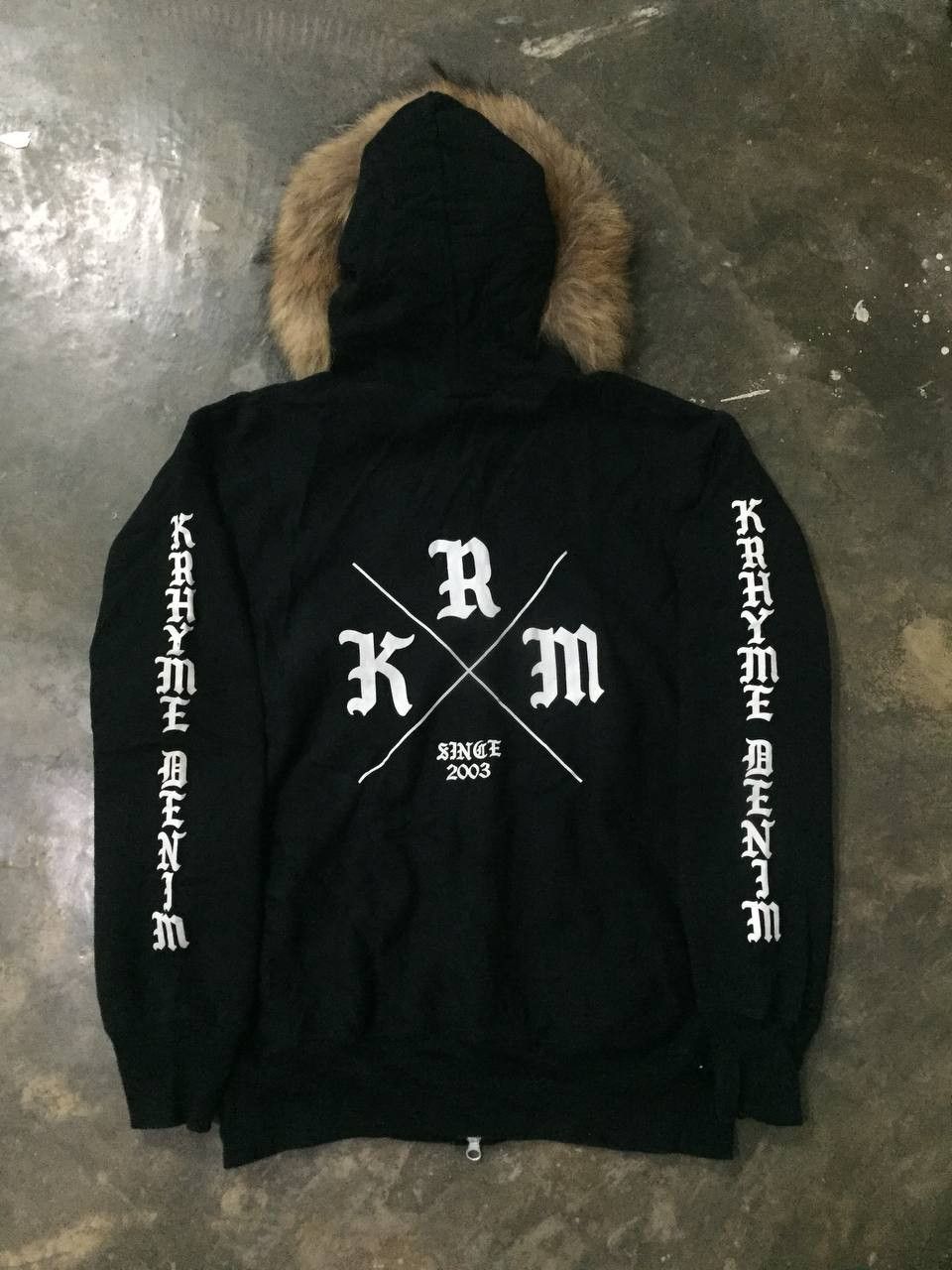 If Six Was Nine Japanese KRHYME faux fur zipp hoodie ifsixwasnine lgb style Size US M / EU 48-50 / 2 - 8 Thumbnail