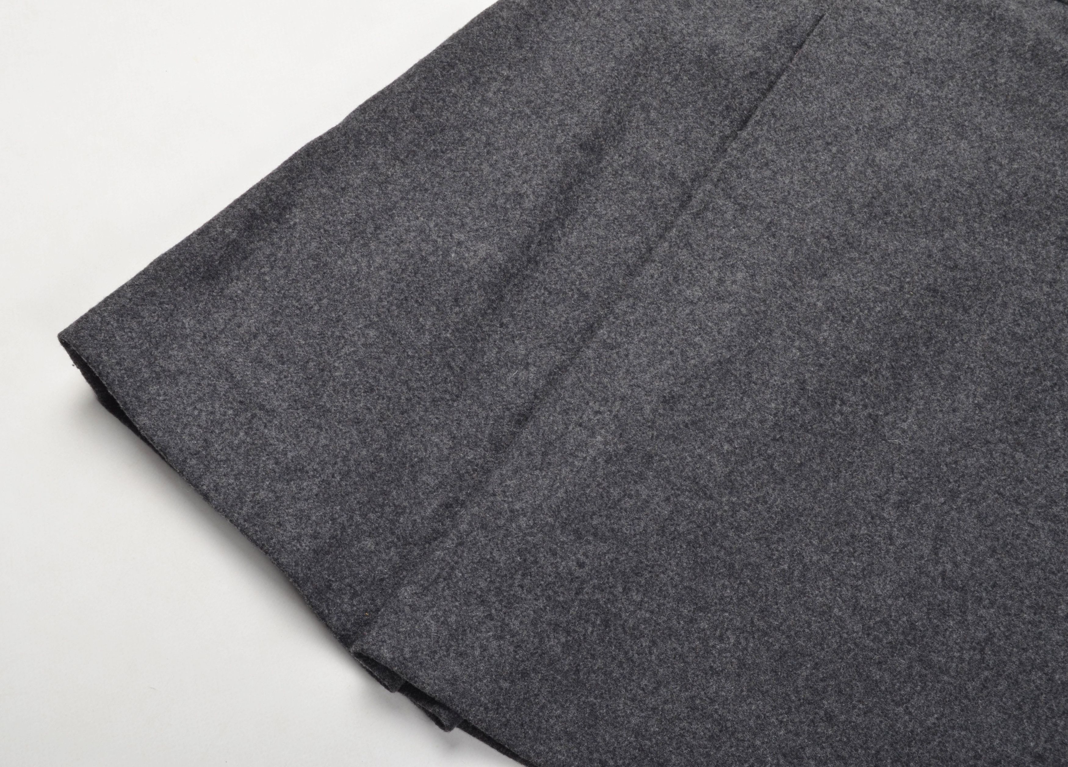 Weekend Max Mara Weekend Max Mara Gray Wool Blend A-line Skirt Size 30" / US 8 / IT 44 - 6 Thumbnail