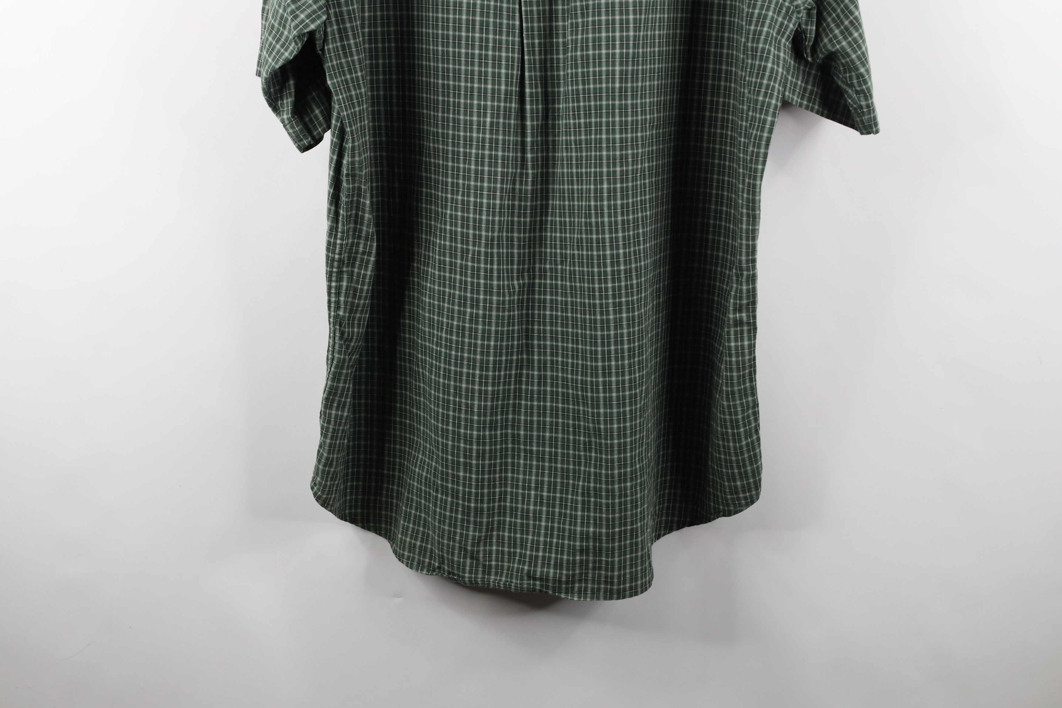 Cabelas × Vintage Vintage Cabelas Short Sleeve Collared Button Shirt Plaid Size US L / EU 52-54 / 3 - 12 Thumbnail