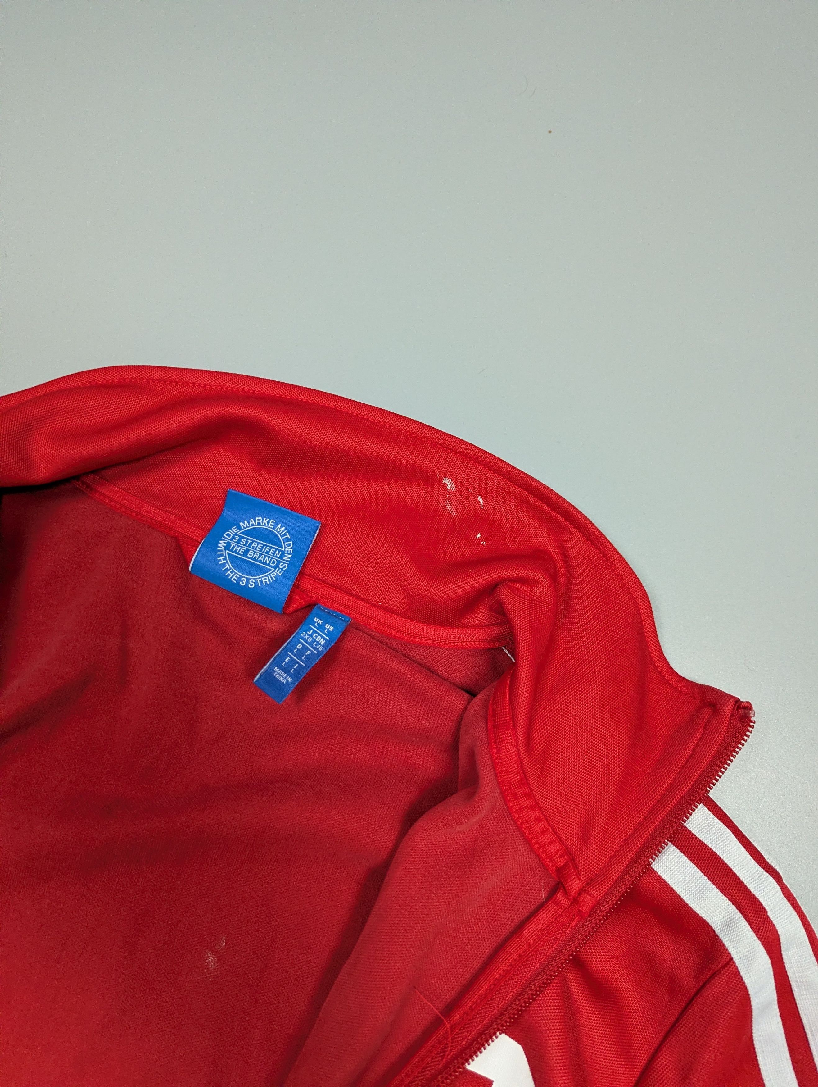 Adidas Adidas Originals Men's Red Track Jacket Trefoil 03 Size US L / EU 52-54 / 3 - 8 Thumbnail