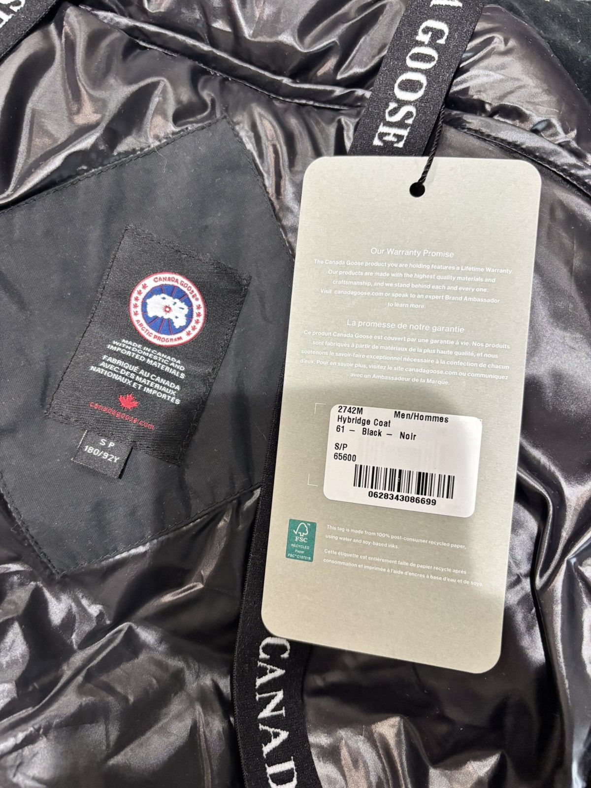 Canada Goose Mens Canada Goose Hybridge Coat Size US S / EU 44-46 / 1 - 6 Thumbnail