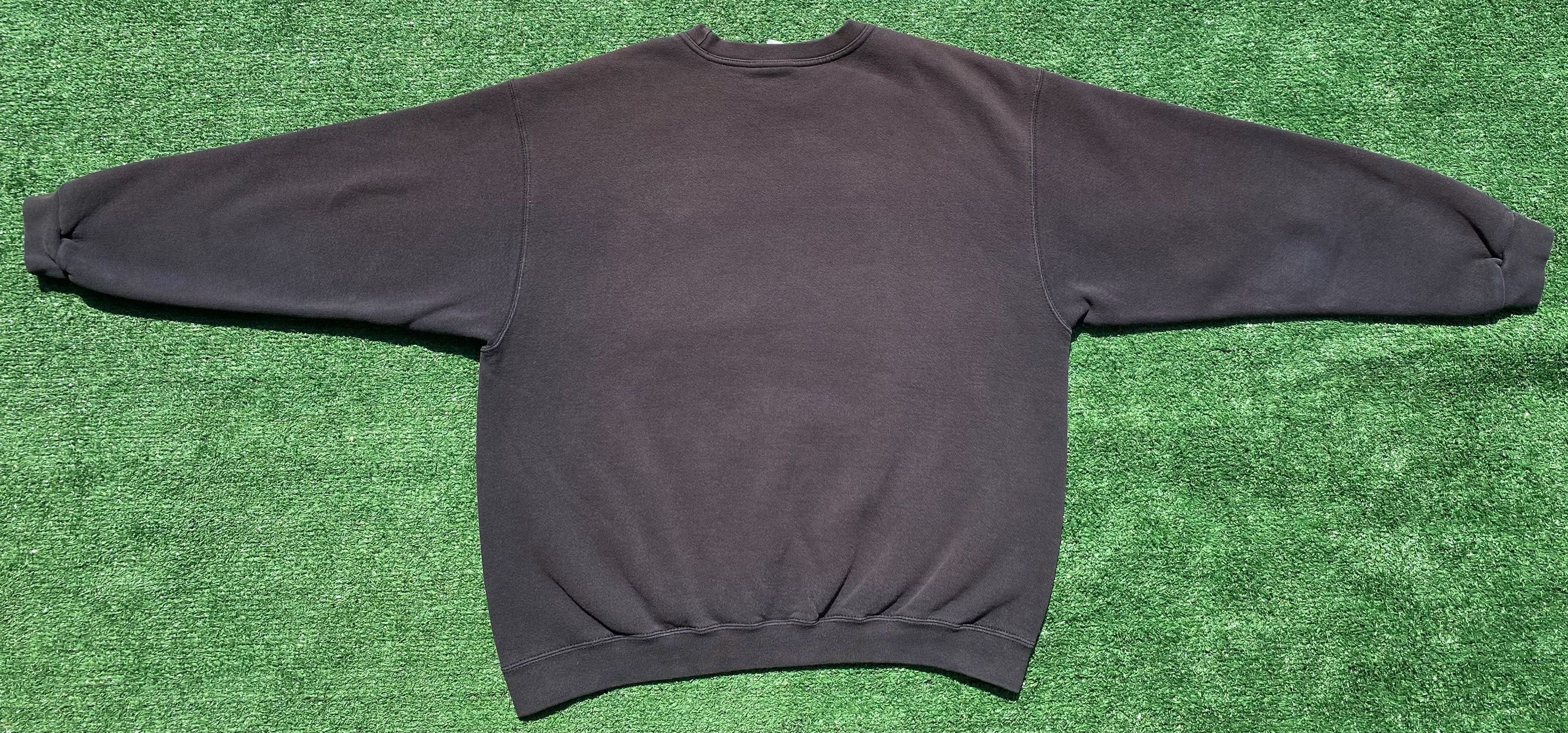 Nike 90’s Nike Swoosh White Tag Black Sweatshirt XL USA Made Size US XL / EU 56 / 4 - 7 Thumbnail