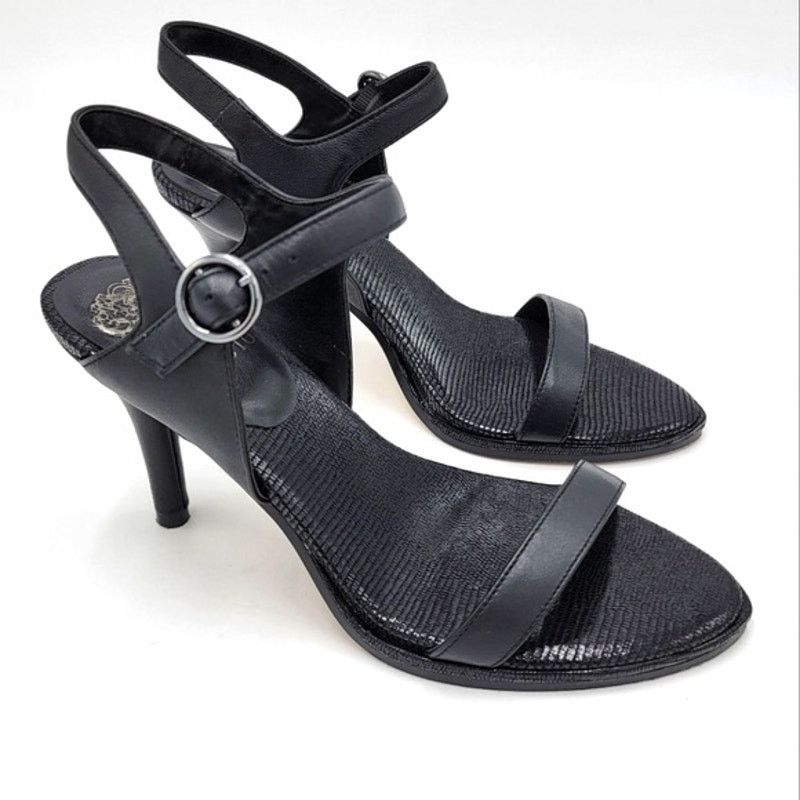 Vince Camuto Vince Camuto Lynona Ankle Strap Open Toe Heeled Sandal Size US 8.5 / IT 38.5 - 11 Thumbnail