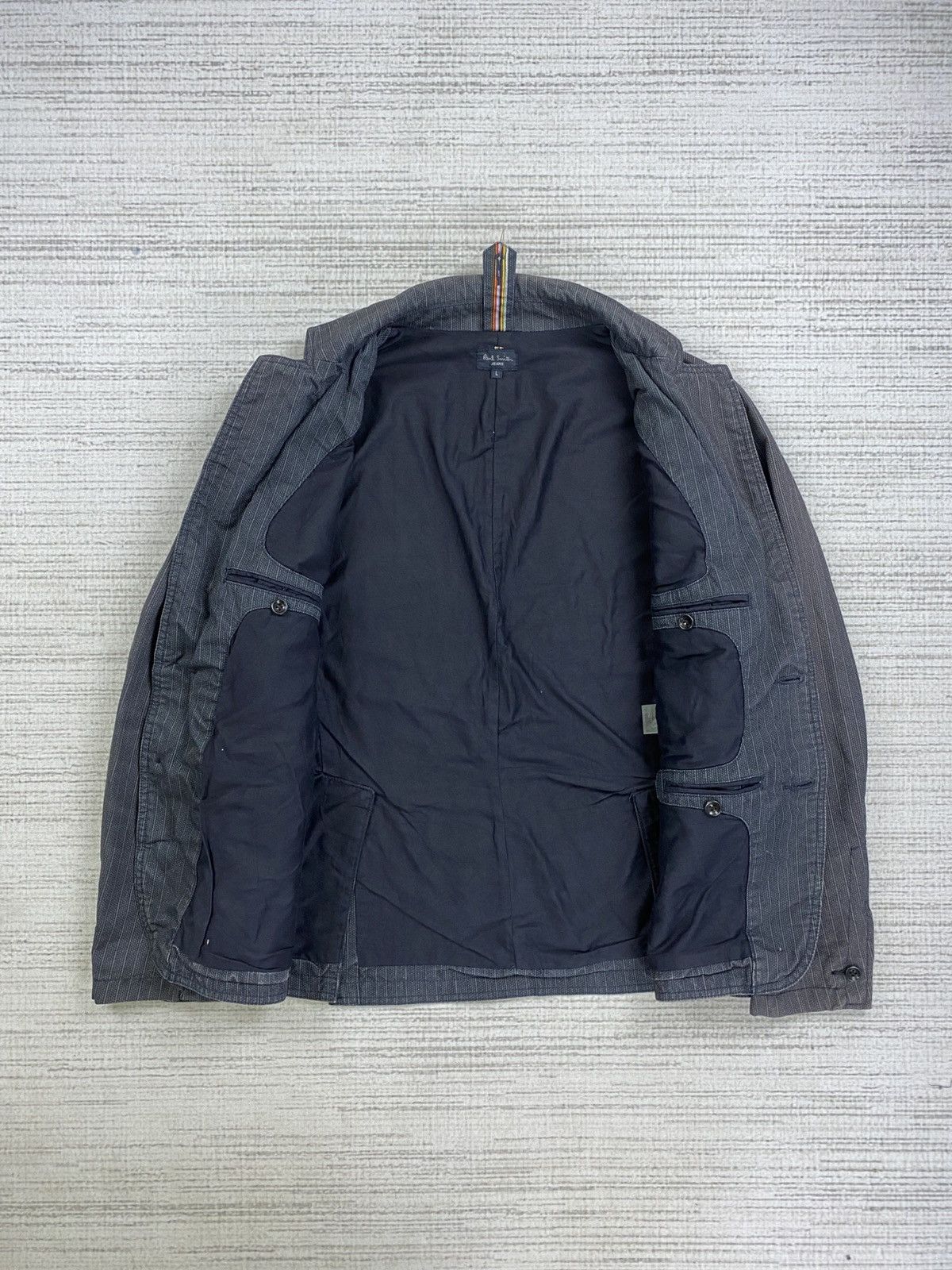 Japanese Brand × Paul Smith × Vintage Vintage Paul Smith Jeans Harringbone Blazer Jacket Size US M / EU 48-50 / 2 - 5 Thumbnail