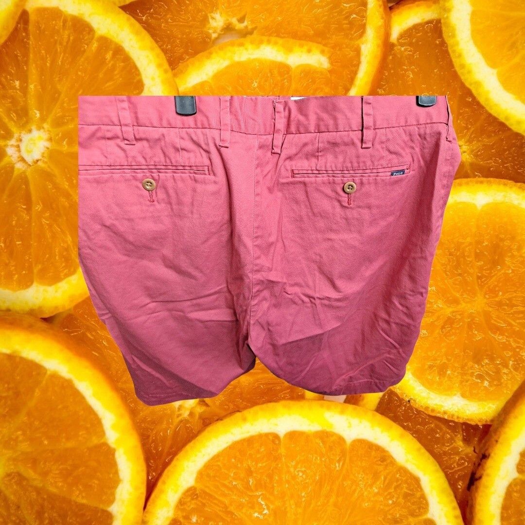 Polo Ralph Lauren Polo Ralph Lauren Stretch Classic Fit Shorts Casual Red Size Size US 33 - 4 Thumbnail