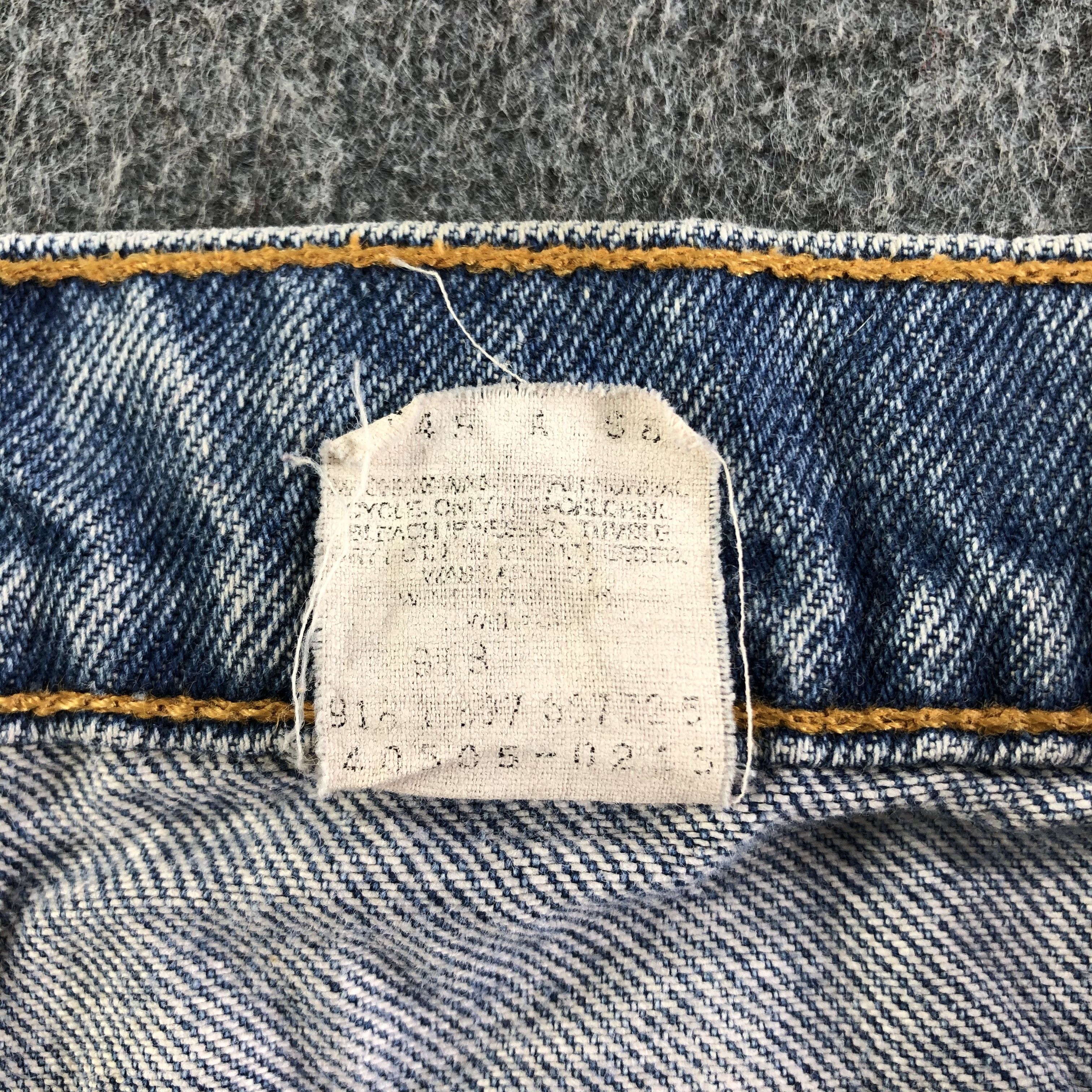 Levi's Vintage 90s Blue Wash Levis 505 Jeans-J3052 Size US 34 / EU 50 - 11 Thumbnail