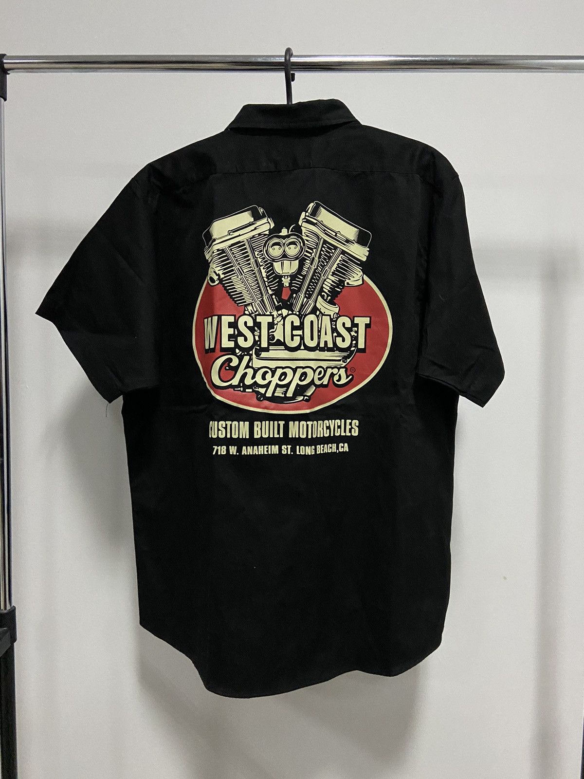 Vintage × West Coast Choppers Choppers West Coast Botton Ups Vintage Big Logo Size US XL / EU 56 / 4 - 1 Thumbnail