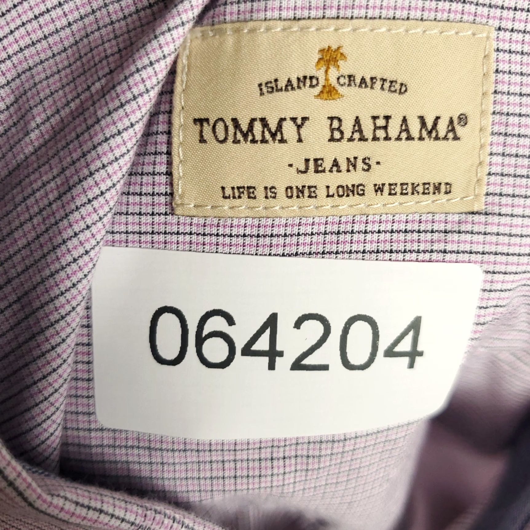 Tommy Bahama Tommy Bahama Shirt Mens 2XL Purple Cotton Button-Up Long Sleeve Size US XXL / EU 58 / 5 - 8 Thumbnail