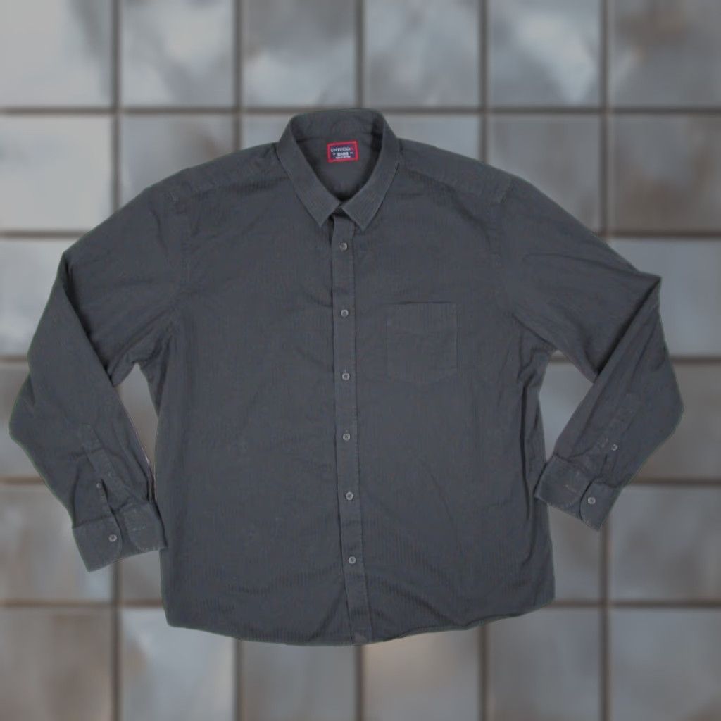 UNTUCKit UNTUCKit Mens Shirt 2XL Black Striped Button Up Long Sleeve Work Casual Size US XXL / EU 58 / 5 - 1 Thumbnail