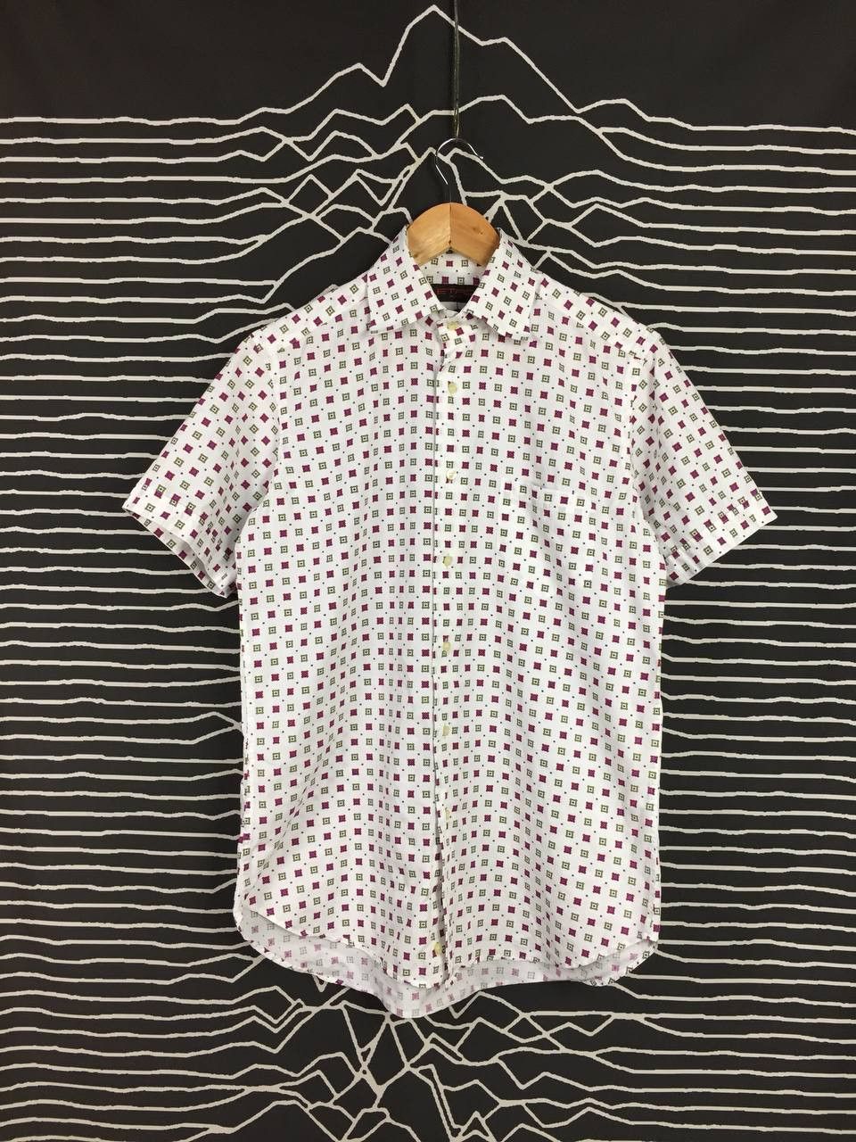 Etro Vtg ETRO Milano Single Pocket Button Up Shirt Size US S / EU 44-46 / 1 - 1 Thumbnail
