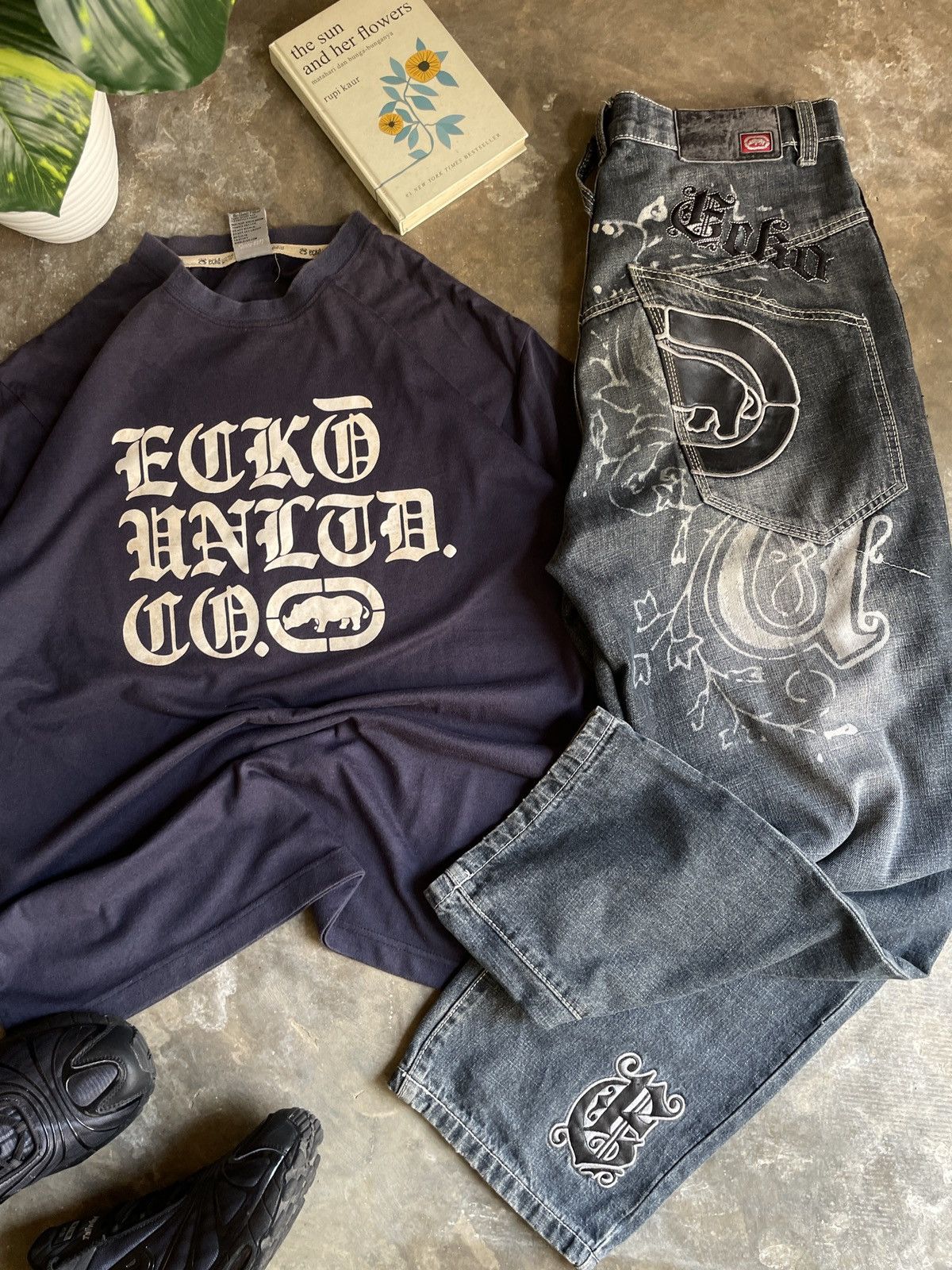 Ecko Unltd. Vintage Y2k Ecko UNLTD Tribal Tshirt If Six Wash nine style Size US XL / EU 56 / 4 - 3 Thumbnail
