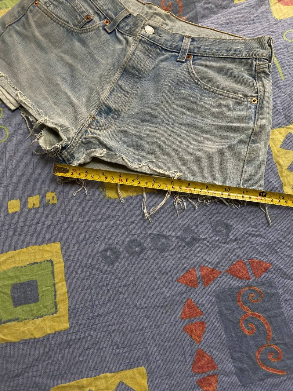 Levi's Levis Womens 501 Shorts Denim Size 34" / US 12 / IT 48 - 10 Thumbnail