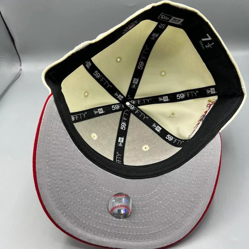New Era Brooklyn Dodgers Hat Men 7 1/2 59Fifty New Era Fitted Cap Size ONE SIZE - 4 Thumbnail