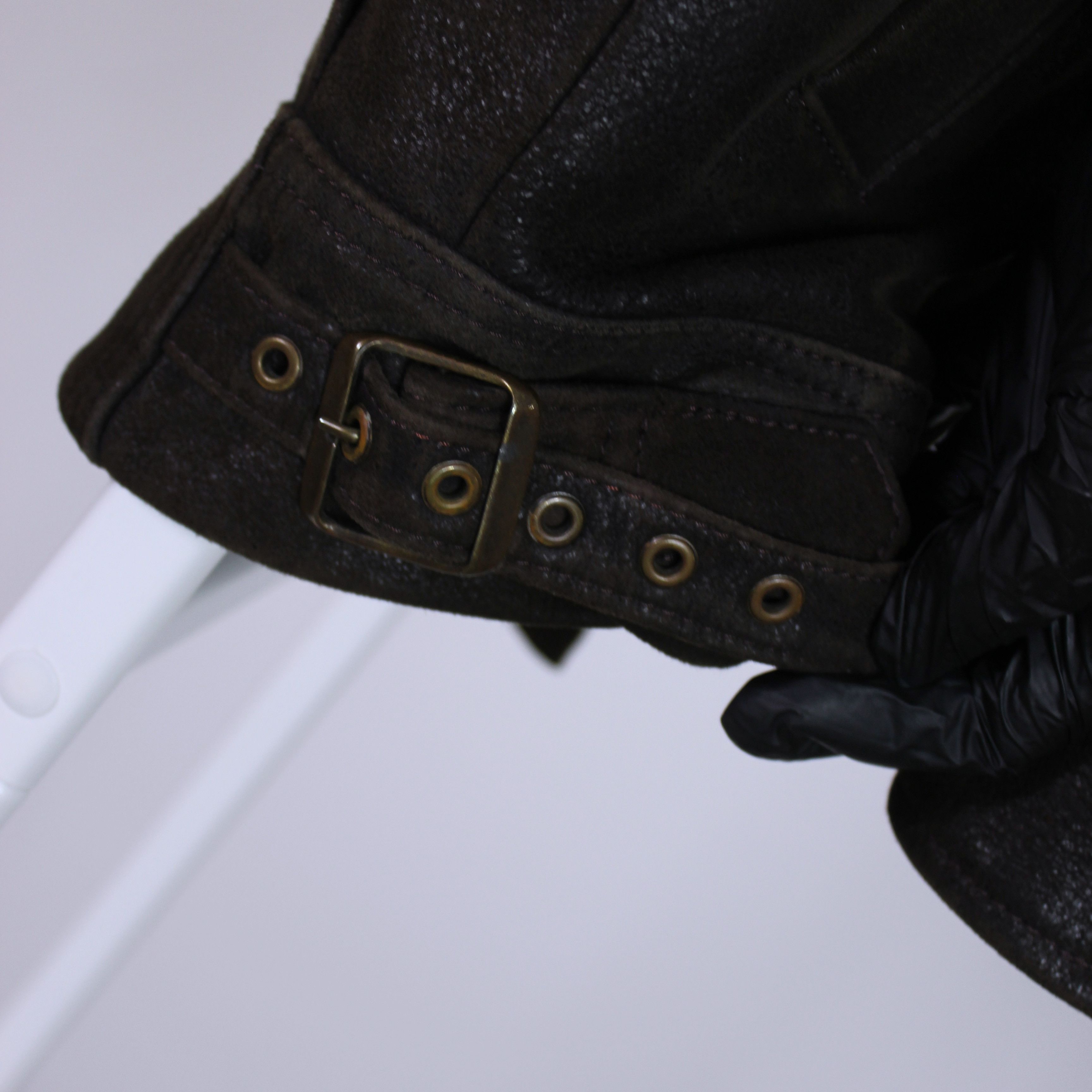 Leather Bassett heavy vintage aviator leather jacket winter M Size M / US 6-8 / IT 42-44 - 13 Thumbnail