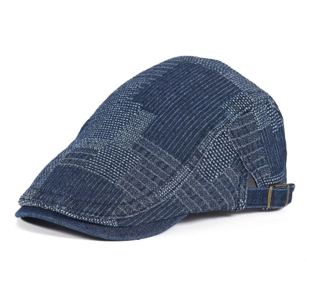Japanese Brand 💥shashiko print dark blue kapital inspired cap Size ONE SIZE - 1 Preview
