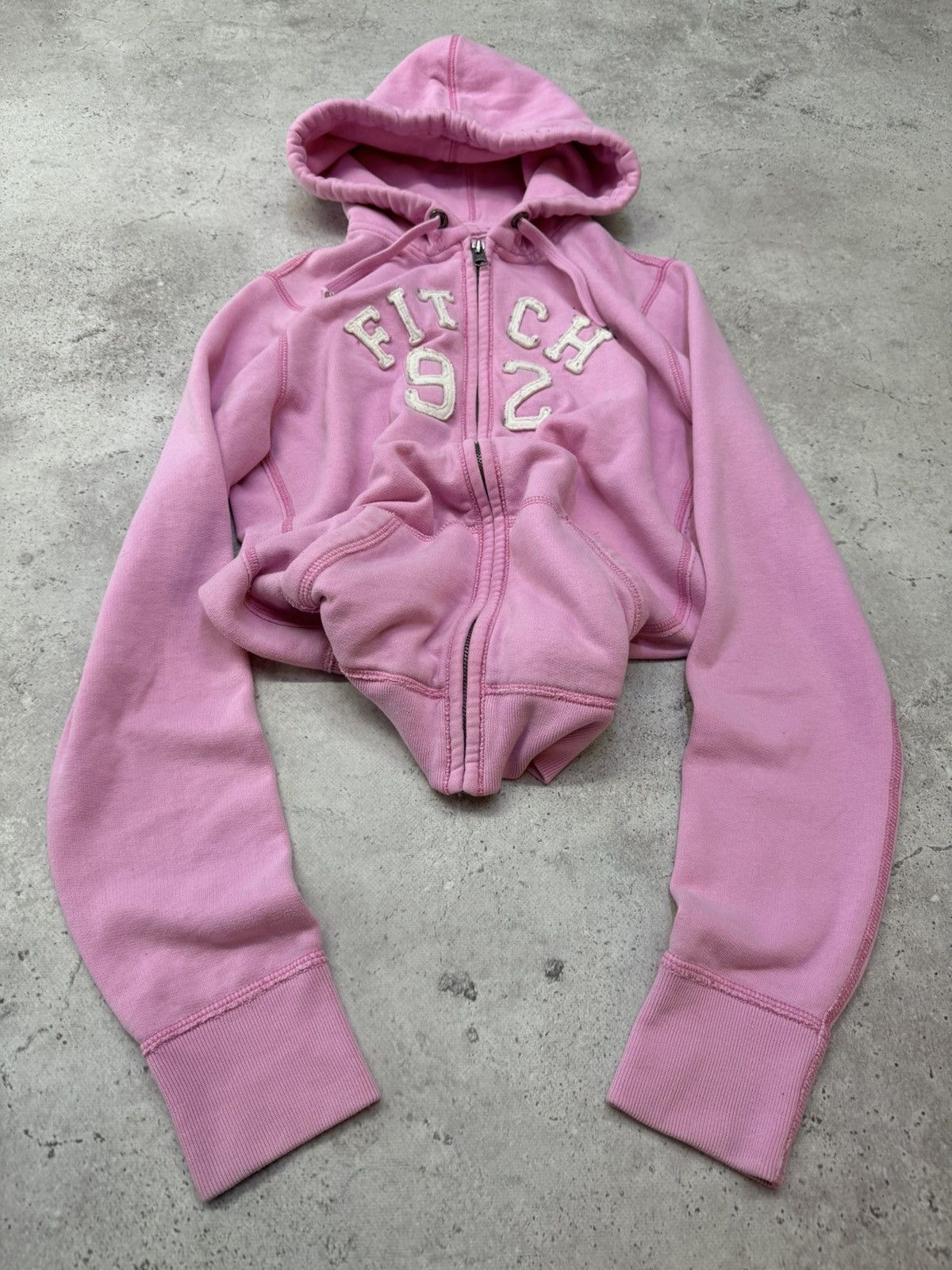 Abercrombie & Fitch Vintage Abercrombie & Fitch Vintage Zip Hoodie Size M / US 6-8 / IT 42-44 - 1 Thumbnail