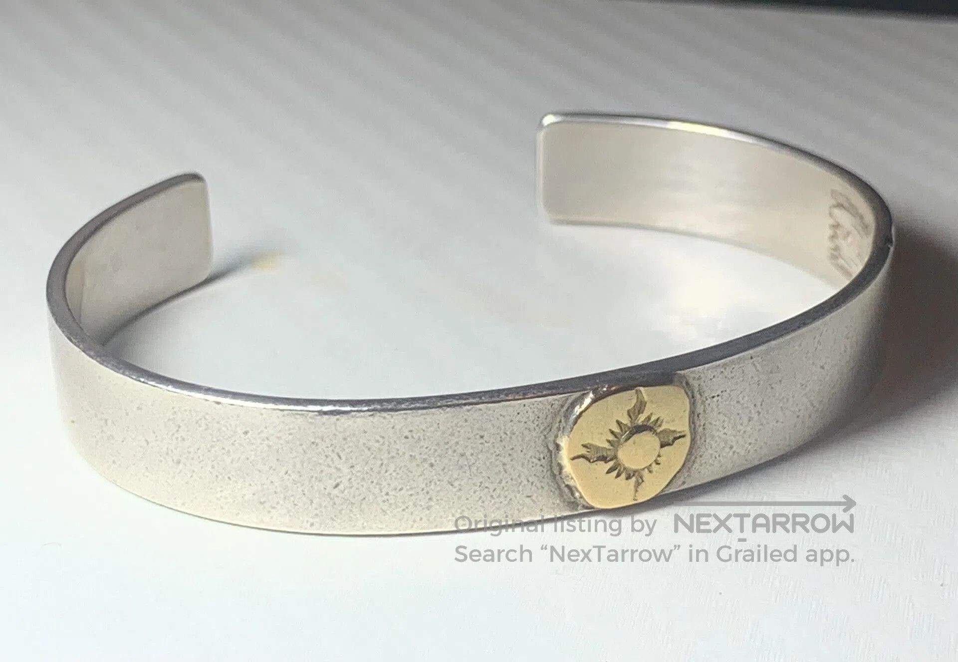 The Flat Head Flat Head Silver Cuff Bracelet. Size ONE SIZE - 1 Thumbnail