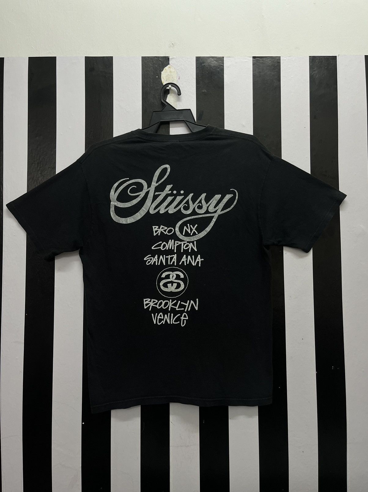 Dover street market x stussy worldwide tshirt