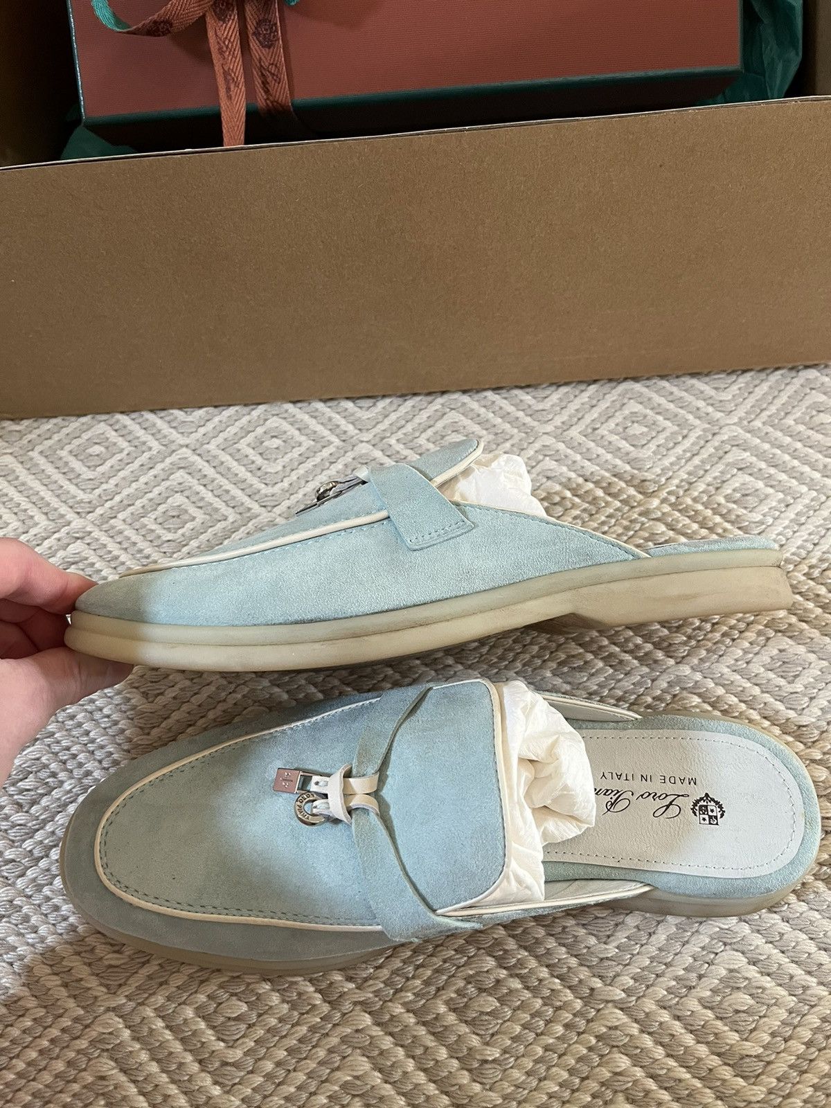 Loro Piana Loro Piana Babouche Summer Charms Walk Size US 8 / IT 38 - 6 Thumbnail