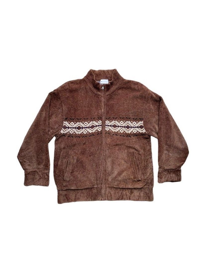 Converse Converse Tribal Corduroy Turtleneck Sweater Size US XL / EU 56 / 4 - 1 Thumbnail