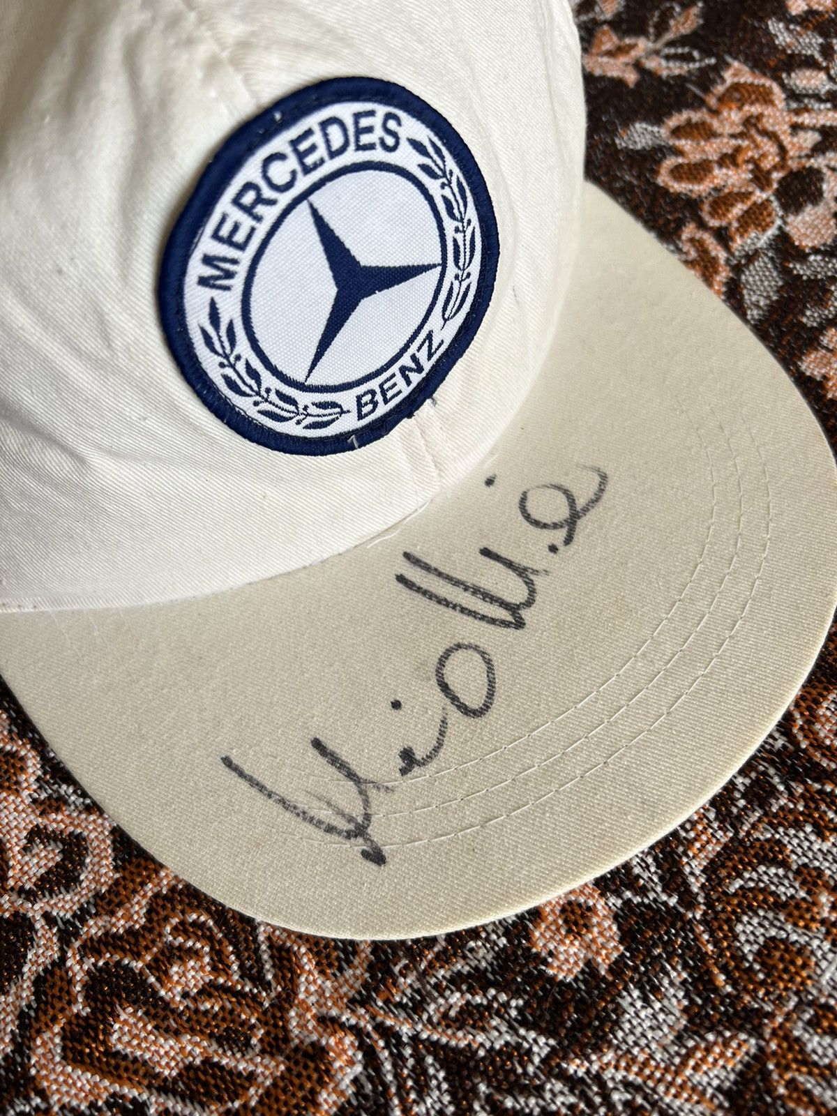 Beauty Beast × Mercedes-Benz × Vintage Vintage Mercedes Benz Logo Cap Hat Streetwear Size ONE SIZE - 7 Thumbnail