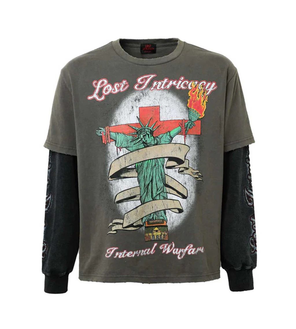 LOST INTRICACY LOST Intricacy Thermal LS Cross Liberty Grey Size US XXL / EU 58 / 5 - 1 Preview