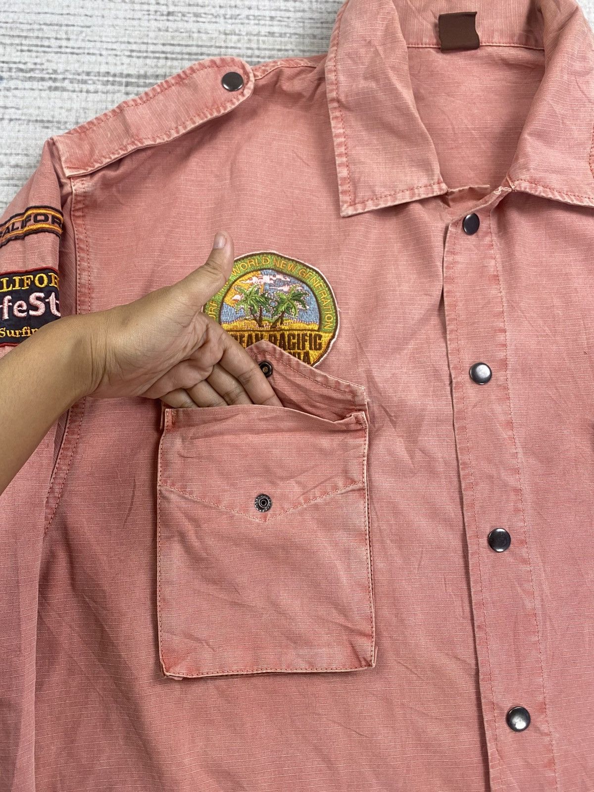 Ocean Pacific × Vintage Vintage Ocean Pacific California Surfing Jacket Size US XL / EU 56 / 4 - 9 Thumbnail