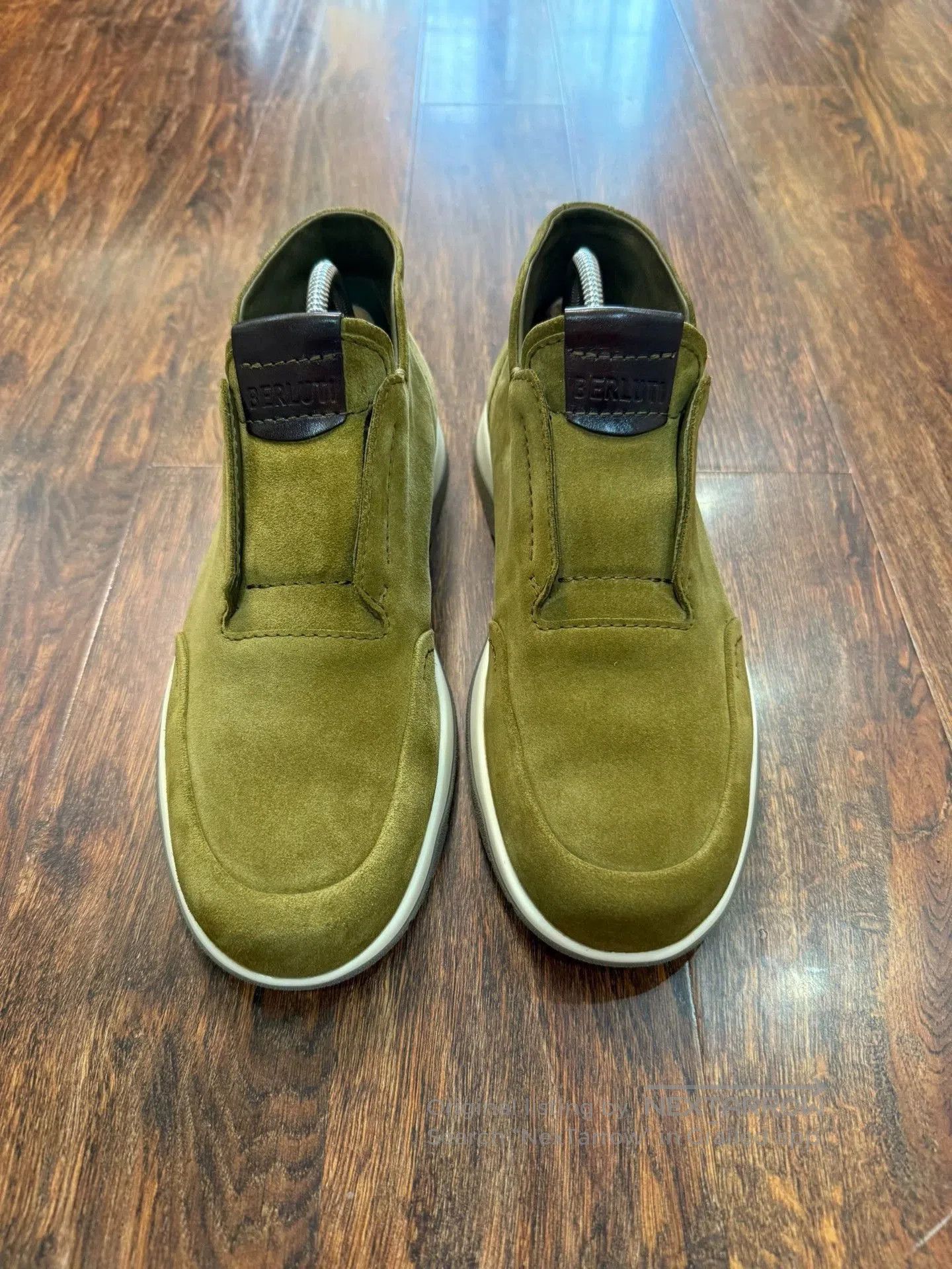 Berluti Green Slip-On Shoes Size 7.5. Size US 7.5 / EU 40-41 - 1 Thumbnail