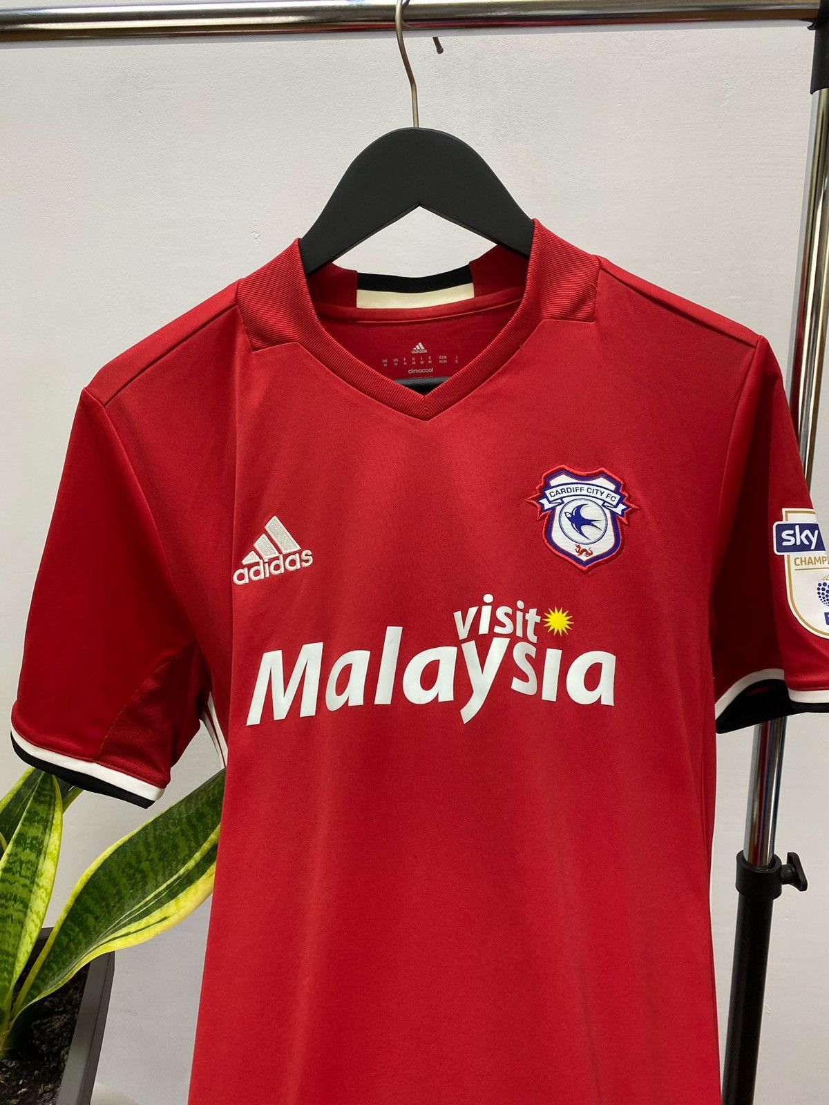 Adidas Cardiff City Jersey 2016 2017 #24 Harris Away Football Size US M / EU 48-50 / 2 - 6 Thumbnail