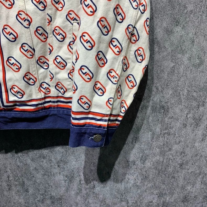 Gucci Gucci Gucci buckle double G full print jacket 2501-Nextarr Size US S / EU 44-46 / 1 - 8 Thumbnail