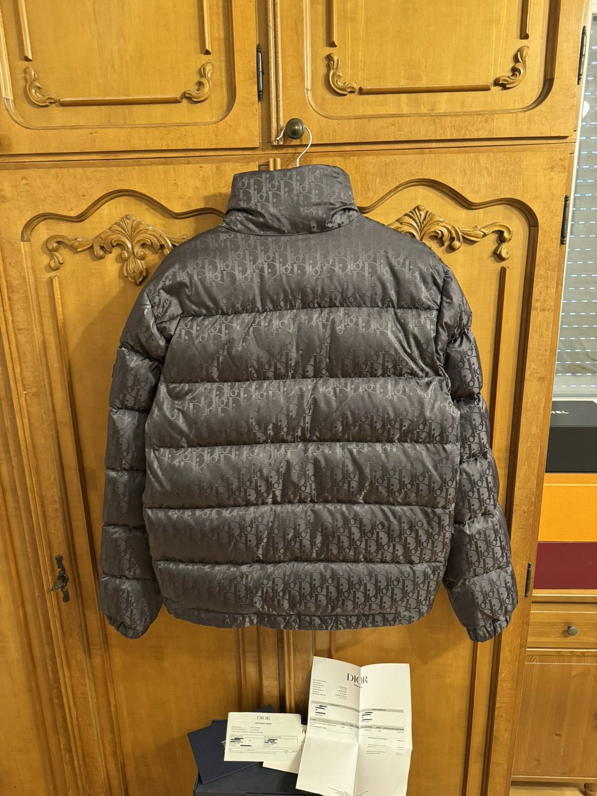 Dior Dior Oblique Puffer Jacket Gunmetal Grey Size US S / EU 44-46 / 1 - 3 Thumbnail