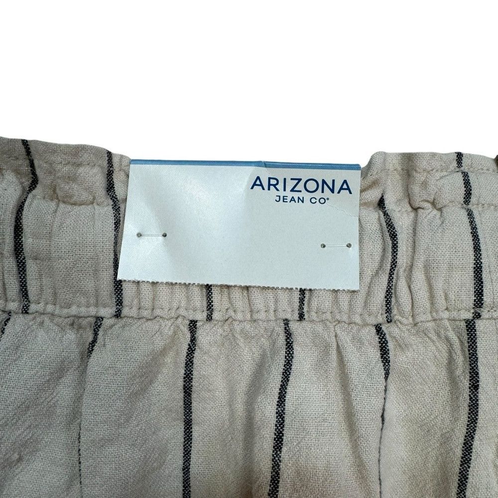 Arizona Jean Co. NWT New Arizona Jean Co Linen Blend Striped Shorts Size XXL Size 42" / US 20 - 5 Thumbnail
