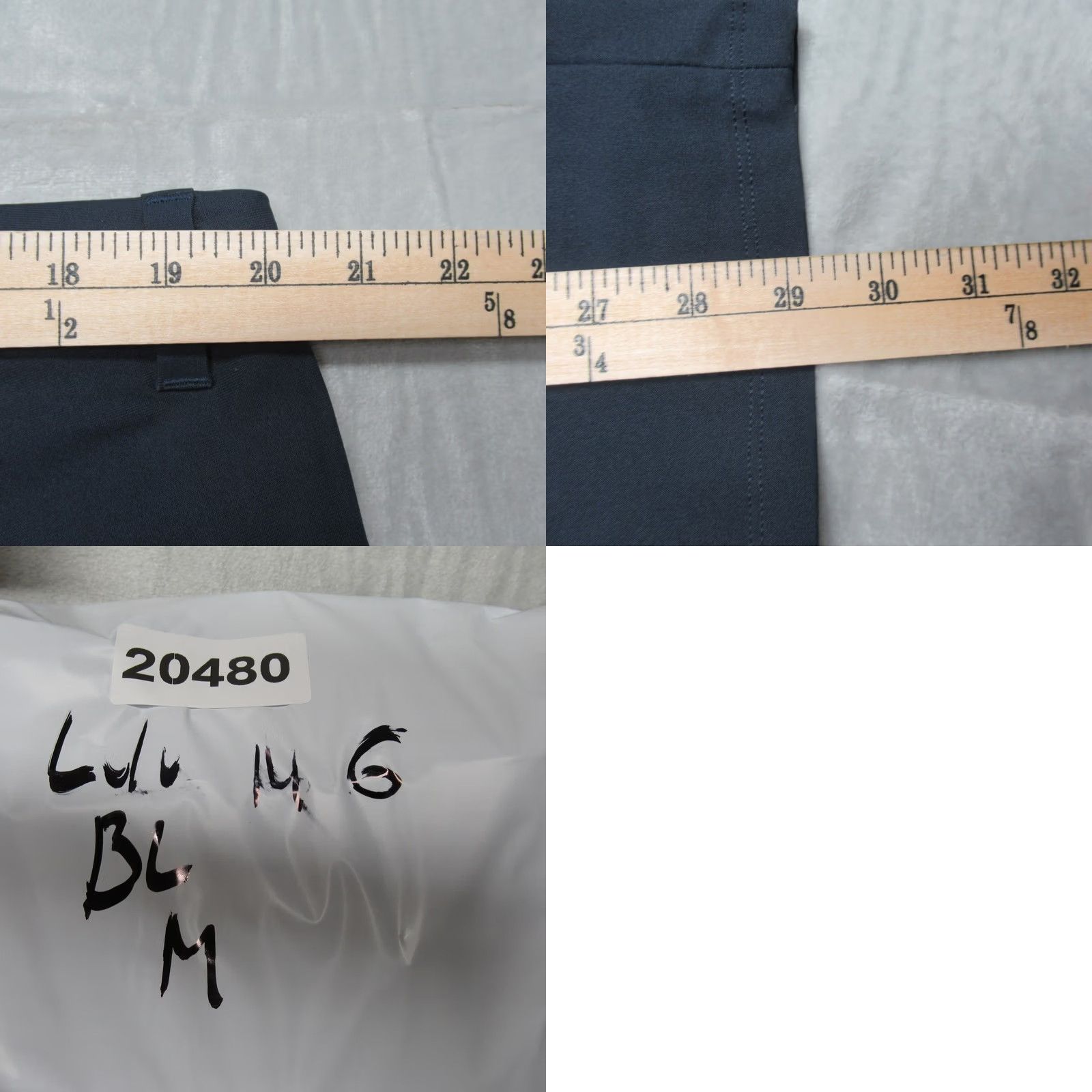 Lululemon Lululemon Commission Pants Mens Blue Slim 40x29 Warpstreme Wicking Stretch Size US 40 / EU 56 - 9 Thumbnail