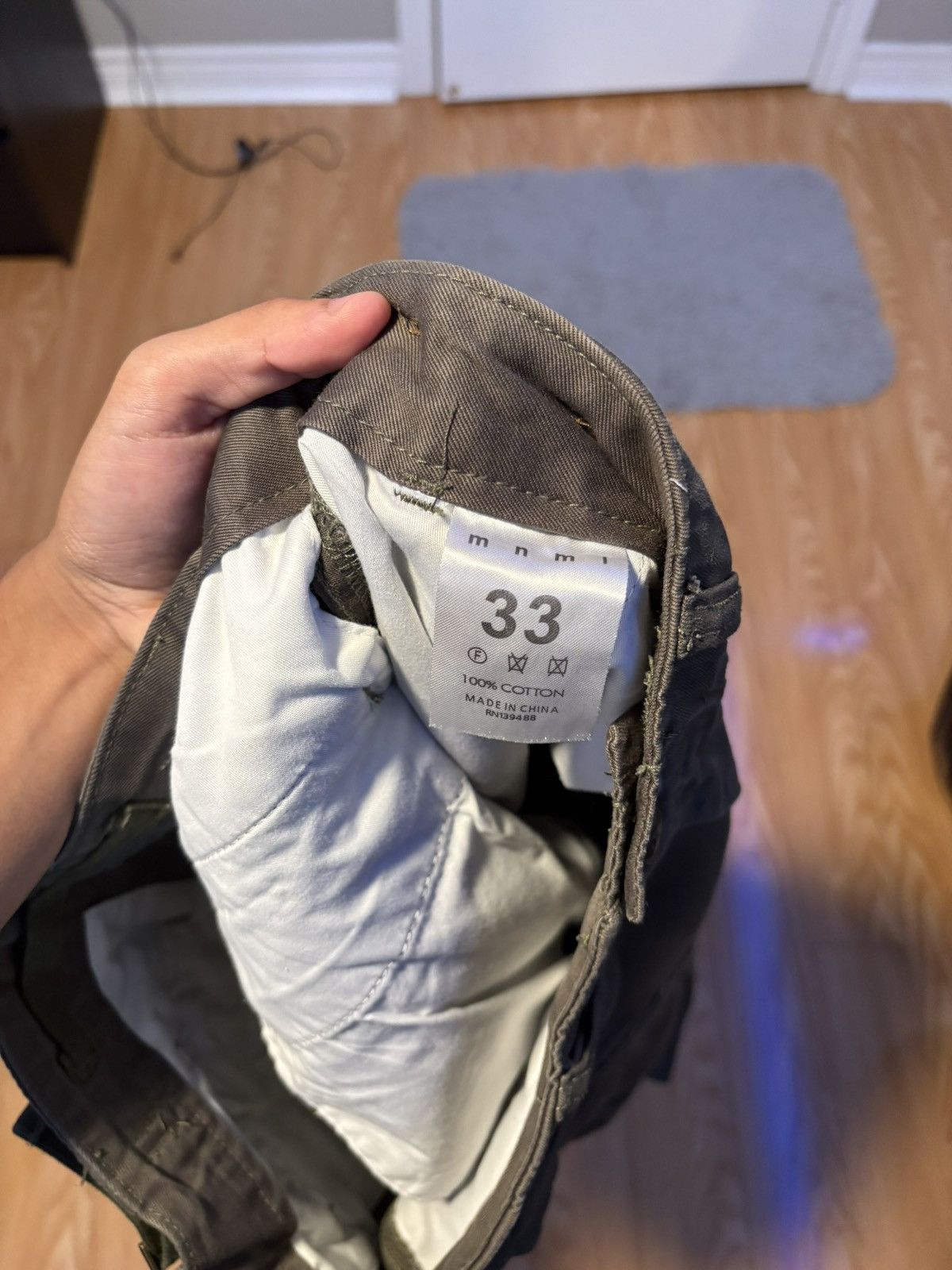 MNML MNML Cargo Pants Size US 33 - 3 Thumbnail