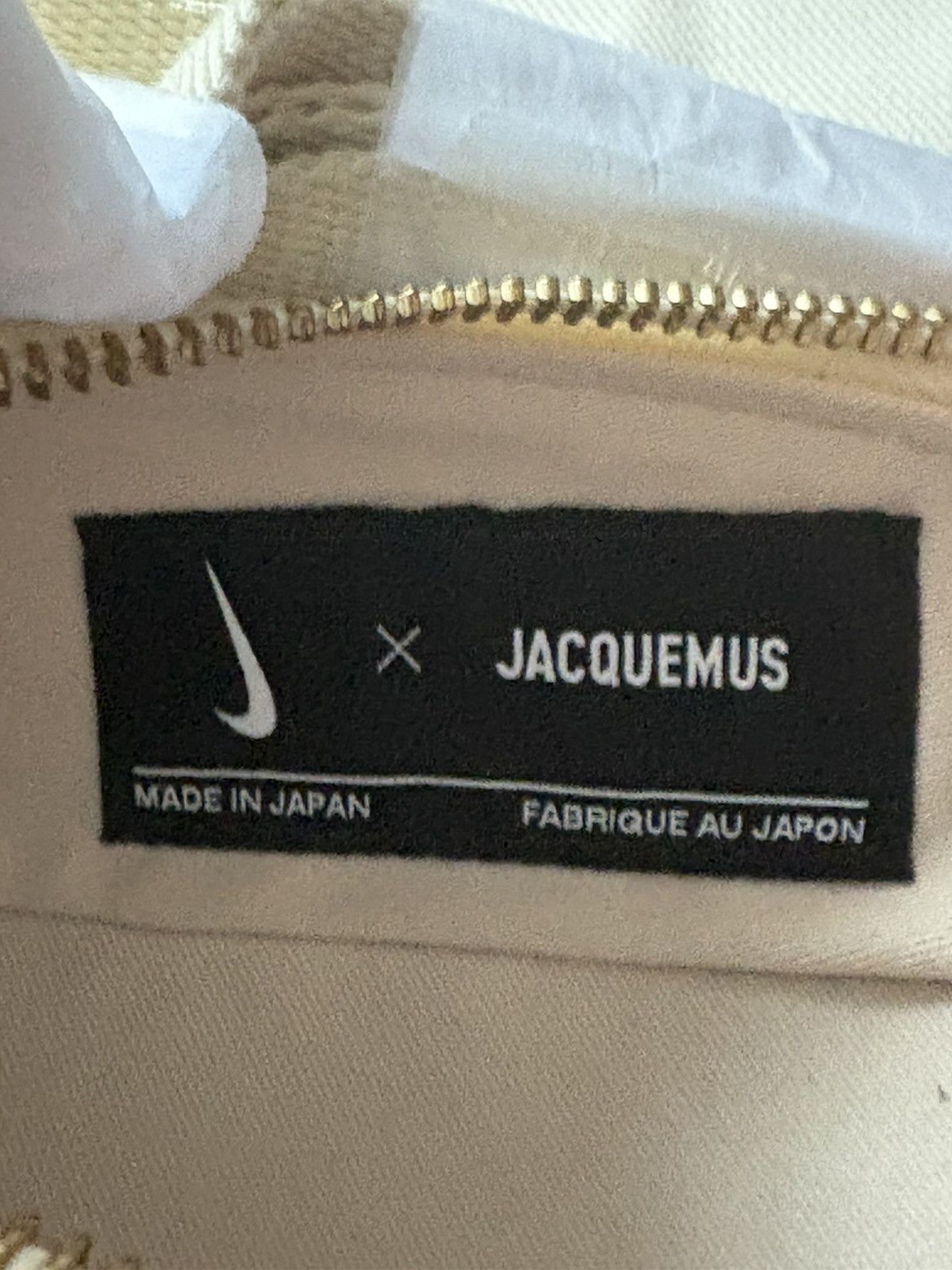 Jacquemus × Nike Jacquemus x Nike Le Sac Swoosh Bag small Ivory Size ONE SIZE - 9 Thumbnail