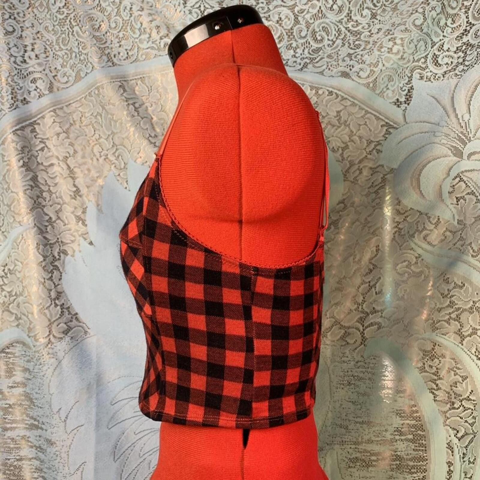 Other Gothic punk plaid alt bustier! Size ONE SIZE - 3 Thumbnail