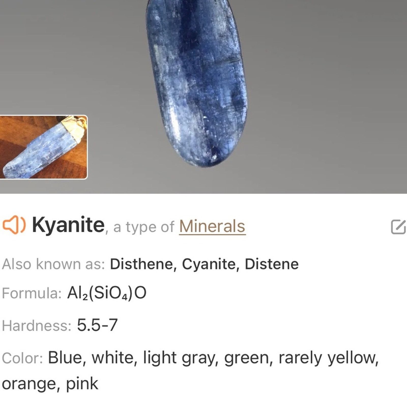 Handmade Handcrafted repurpose kyanite and black onyx Pearl necklace Size ONE SIZE - 12 Thumbnail