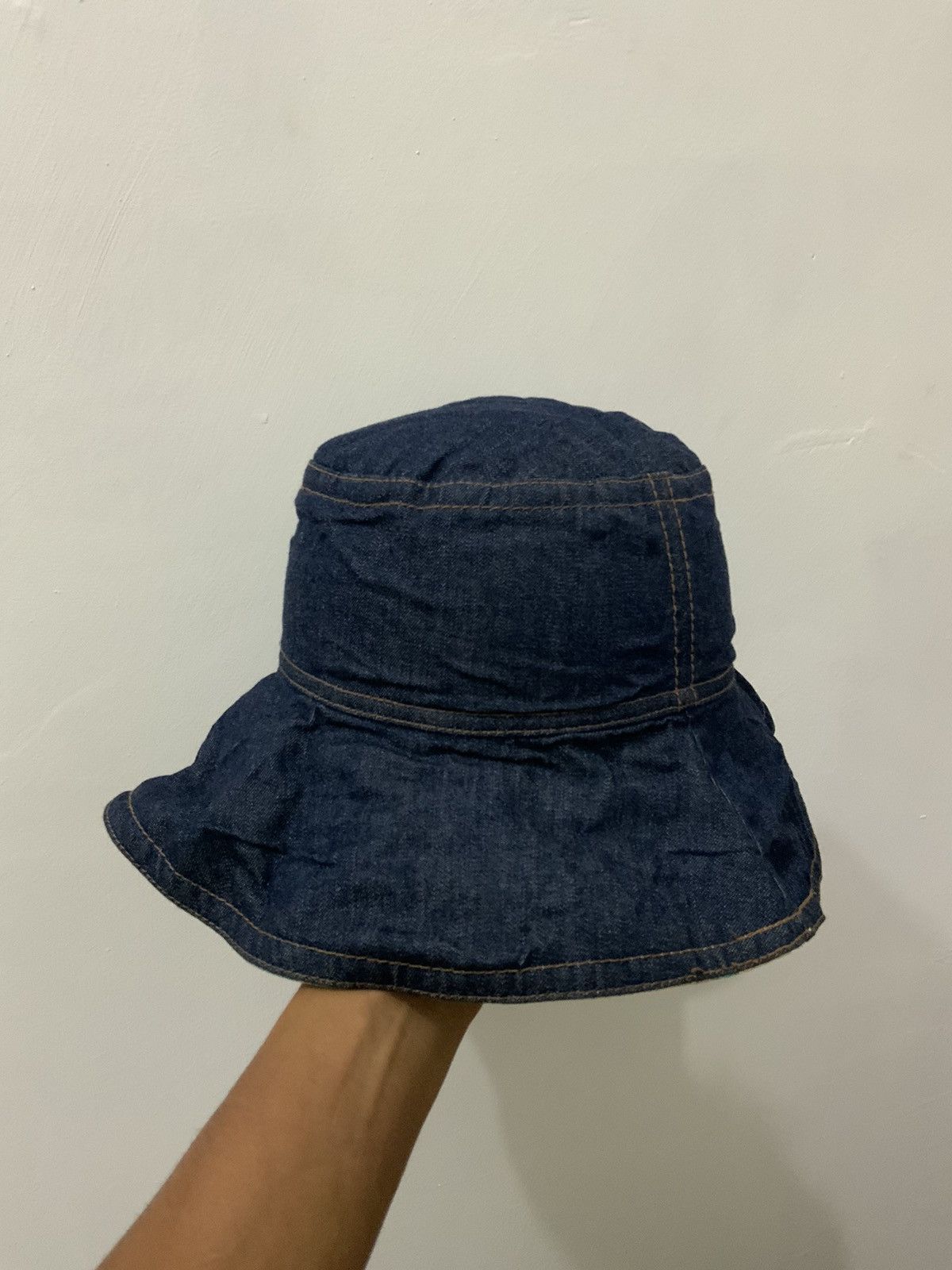 Denime Denim Flower Reversible Hat Size ONE SIZE - 1 Thumbnail