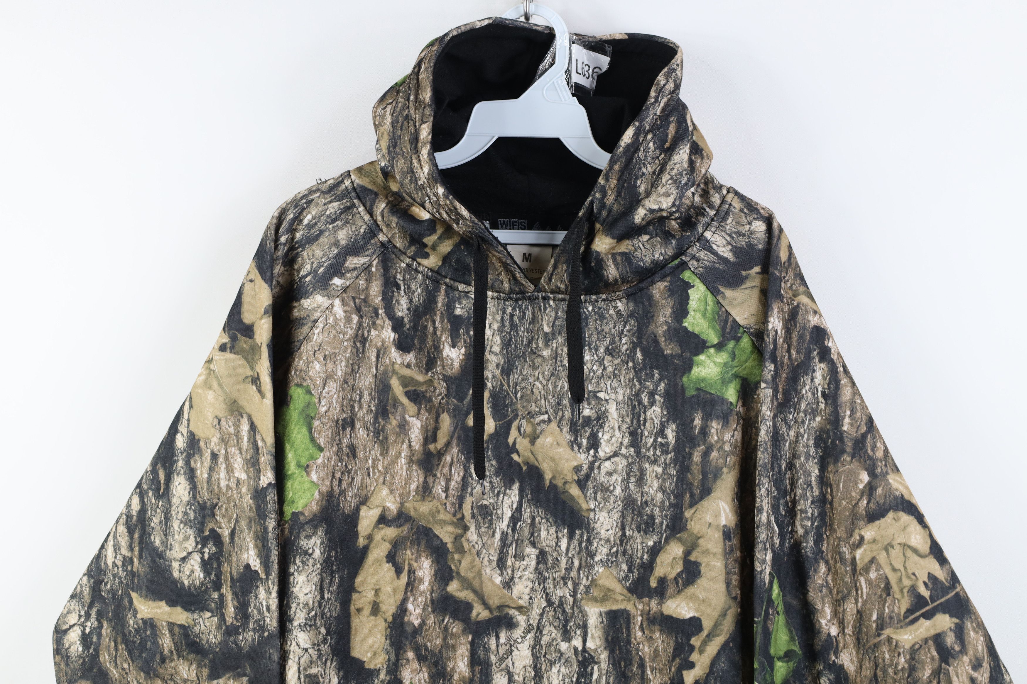 Vintage Vintage Y2K Streetwear Ghost Heavyweight Hoodie Sweatshirt Size US M / EU 48-50 / 2 - 2 Thumbnail