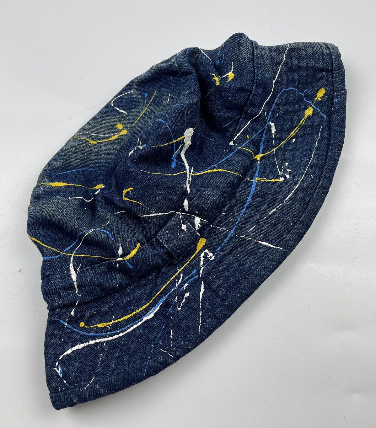 paint splash denim hat tc13