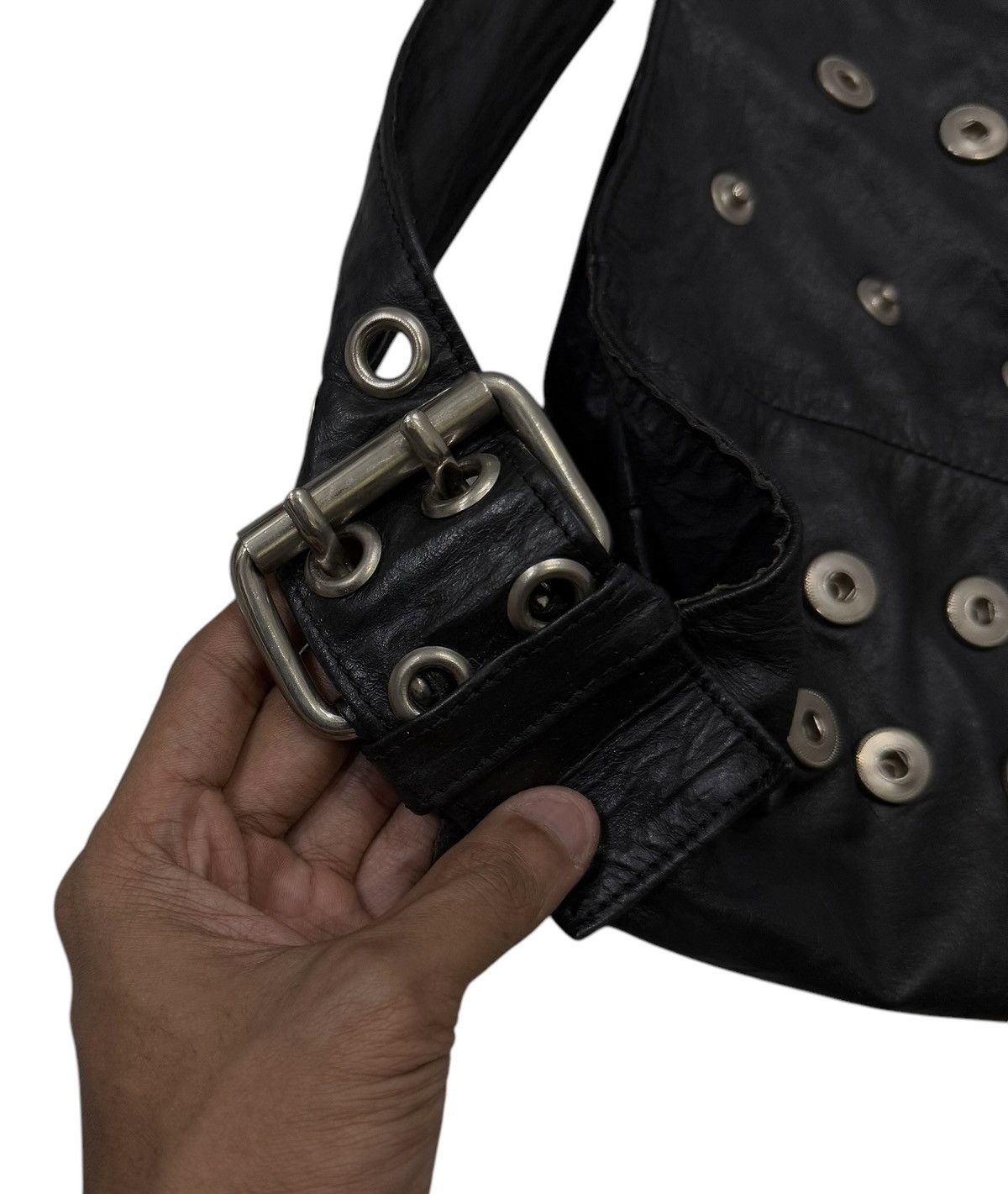 If Six Was Nine Creation Lusset Seditionaries Leather Shoulder Bag Size ONE SIZE - 12 Thumbnail