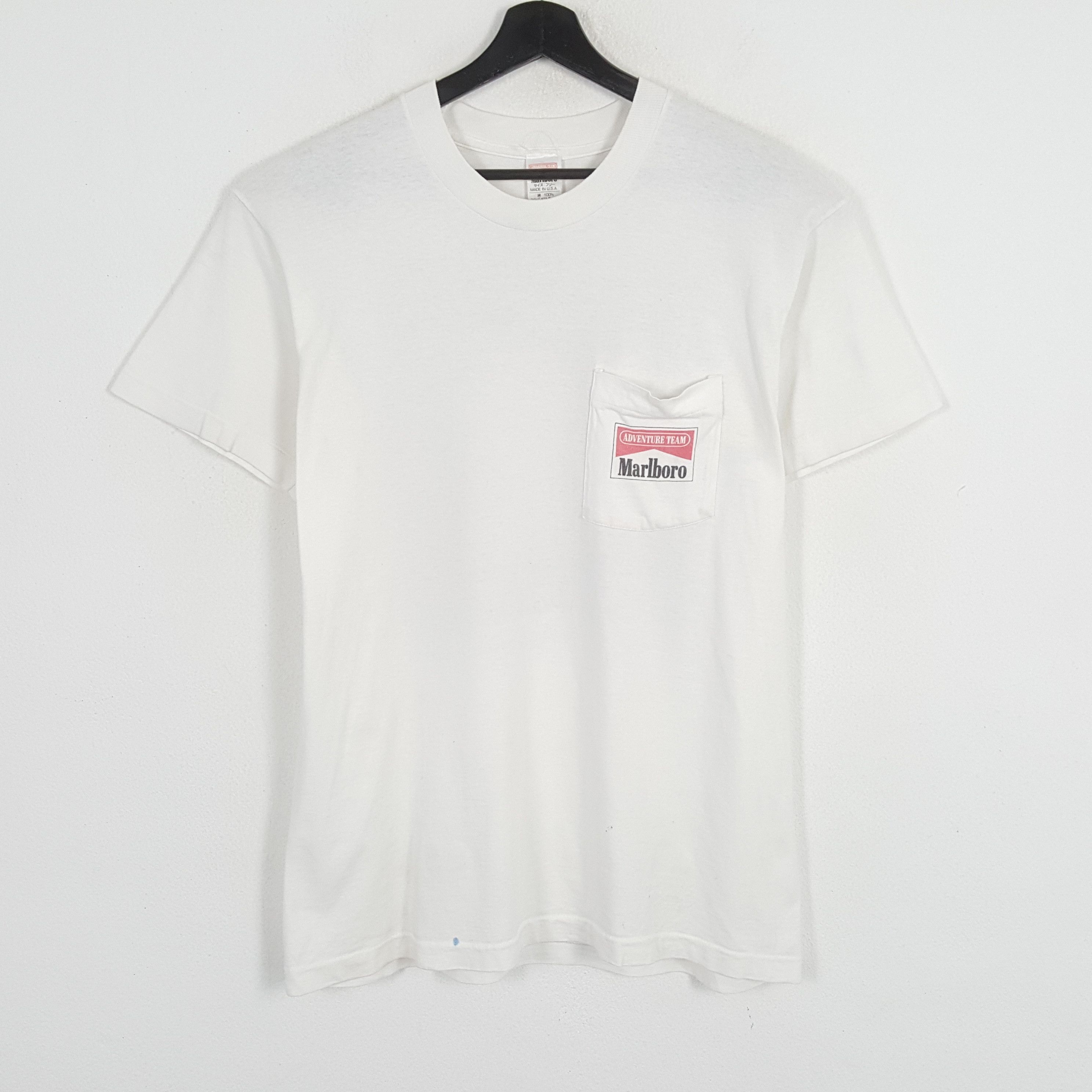 Marlboro × Marlboro Adventure Team × Vintage MARLBORO ADVENTURE TEAM Pocket Design Vintage Tshirt Size US L / EU 52-54 / 3 - 3 Thumbnail