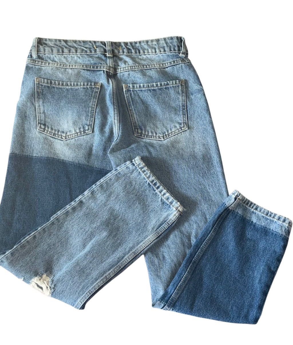 Free People Free People Patchwork Cotton Jeans NEW Size 26" / US 2 / IT 38 - 2 Thumbnail
