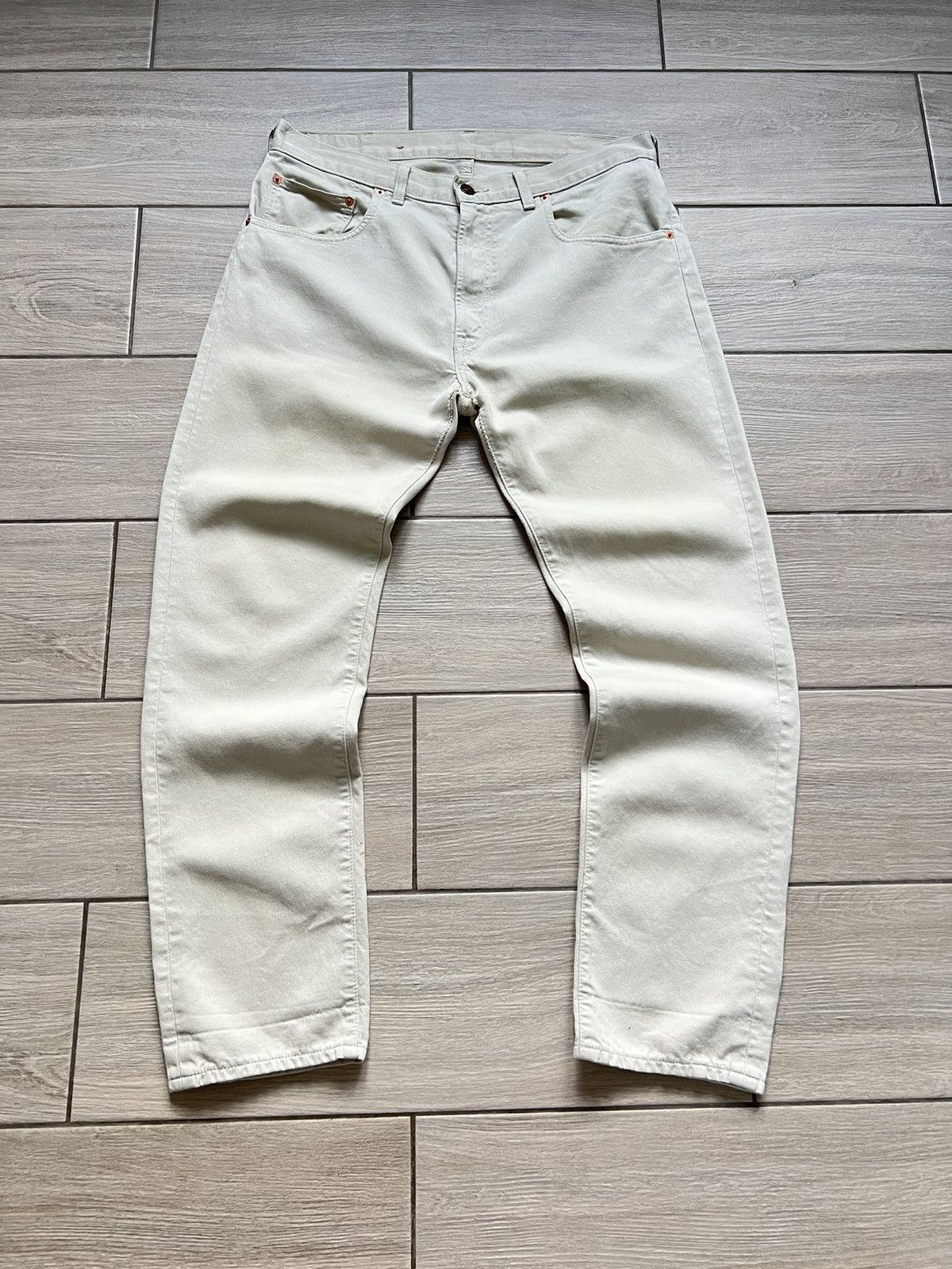 Levi's LEVIS 519 Pants 70s BIG E Work Carpenter Painter Size US 32 / EU 48 - 4 Thumbnail